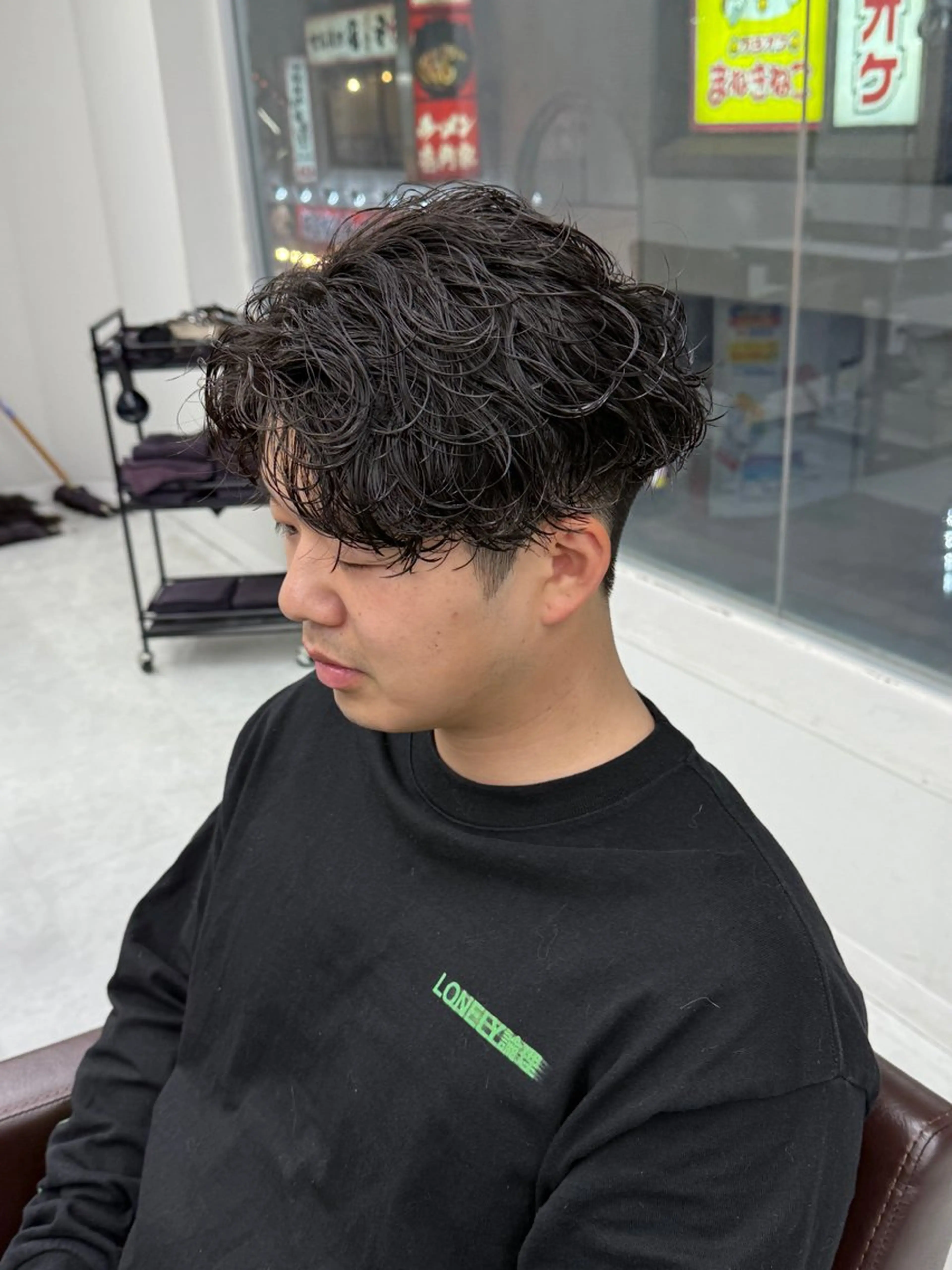 パーマ メンズ シャドウパーマ/ メンズ/KENTAのヘアスタイル