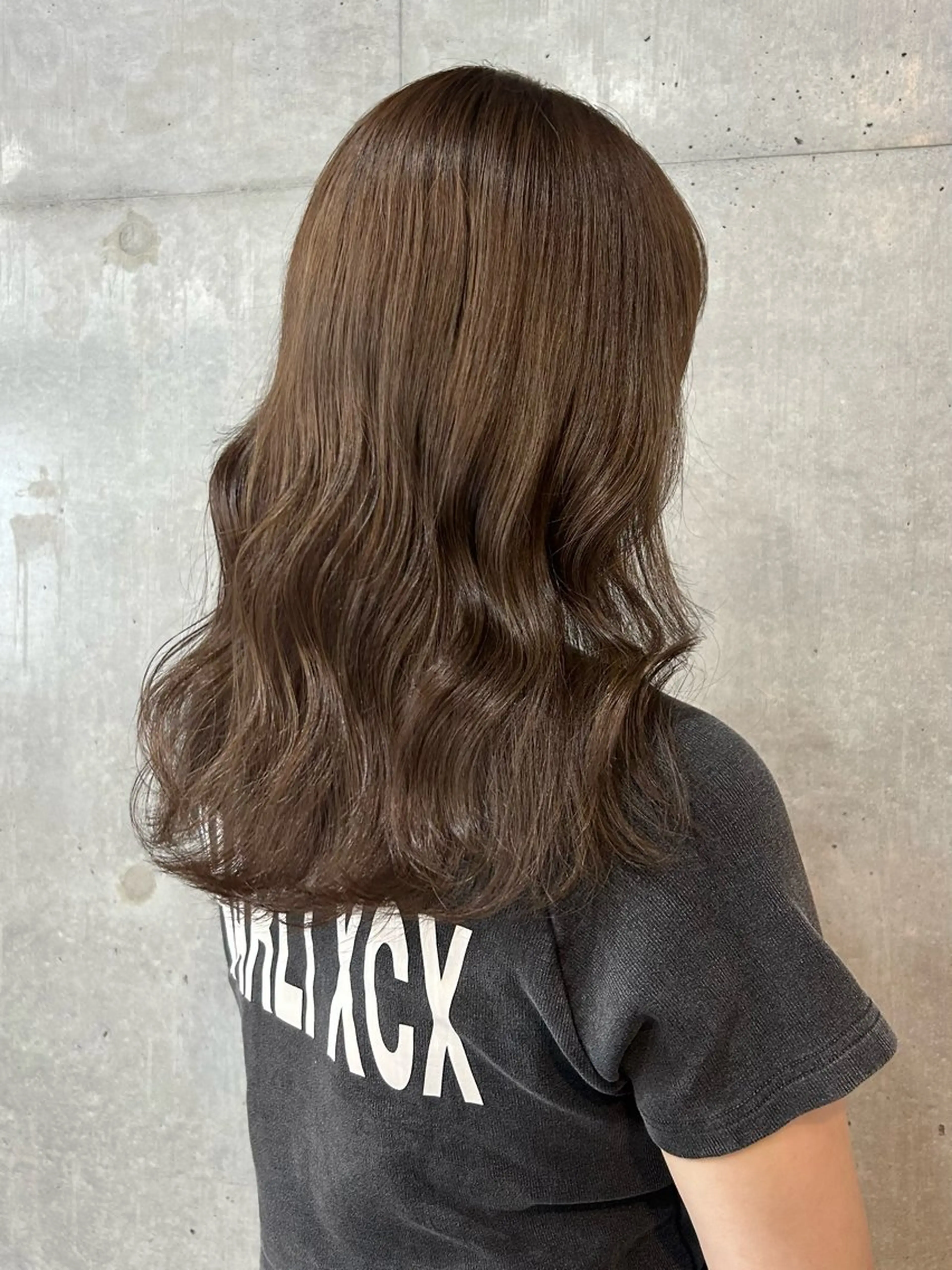 カラー ラベンダーカラー Sog所属・manami/艶髪 /くすみカラーのヘアスタイル