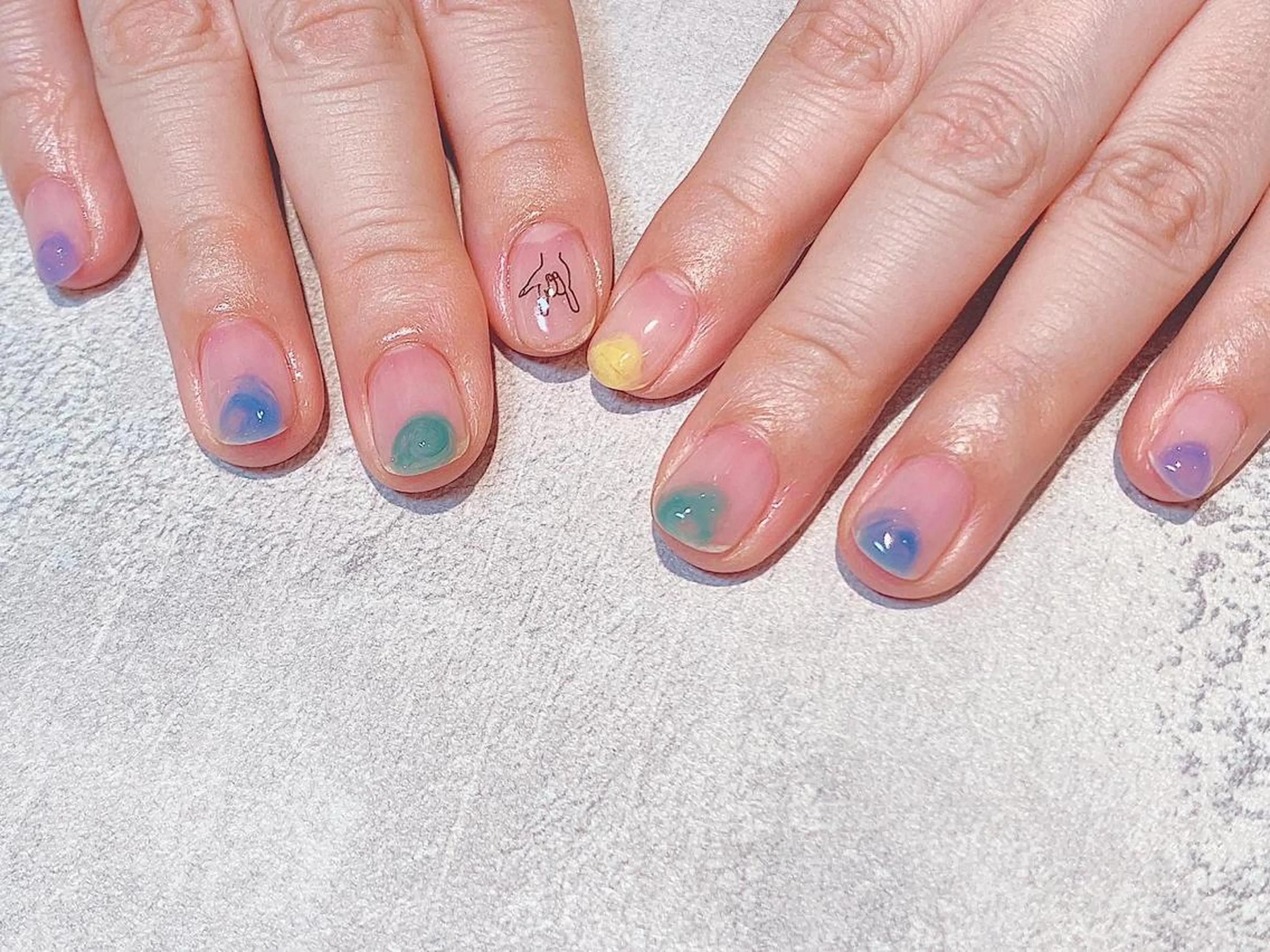 ネイル ハンドネイル LUKE所属・もとまつ さちこのネイルデザイン