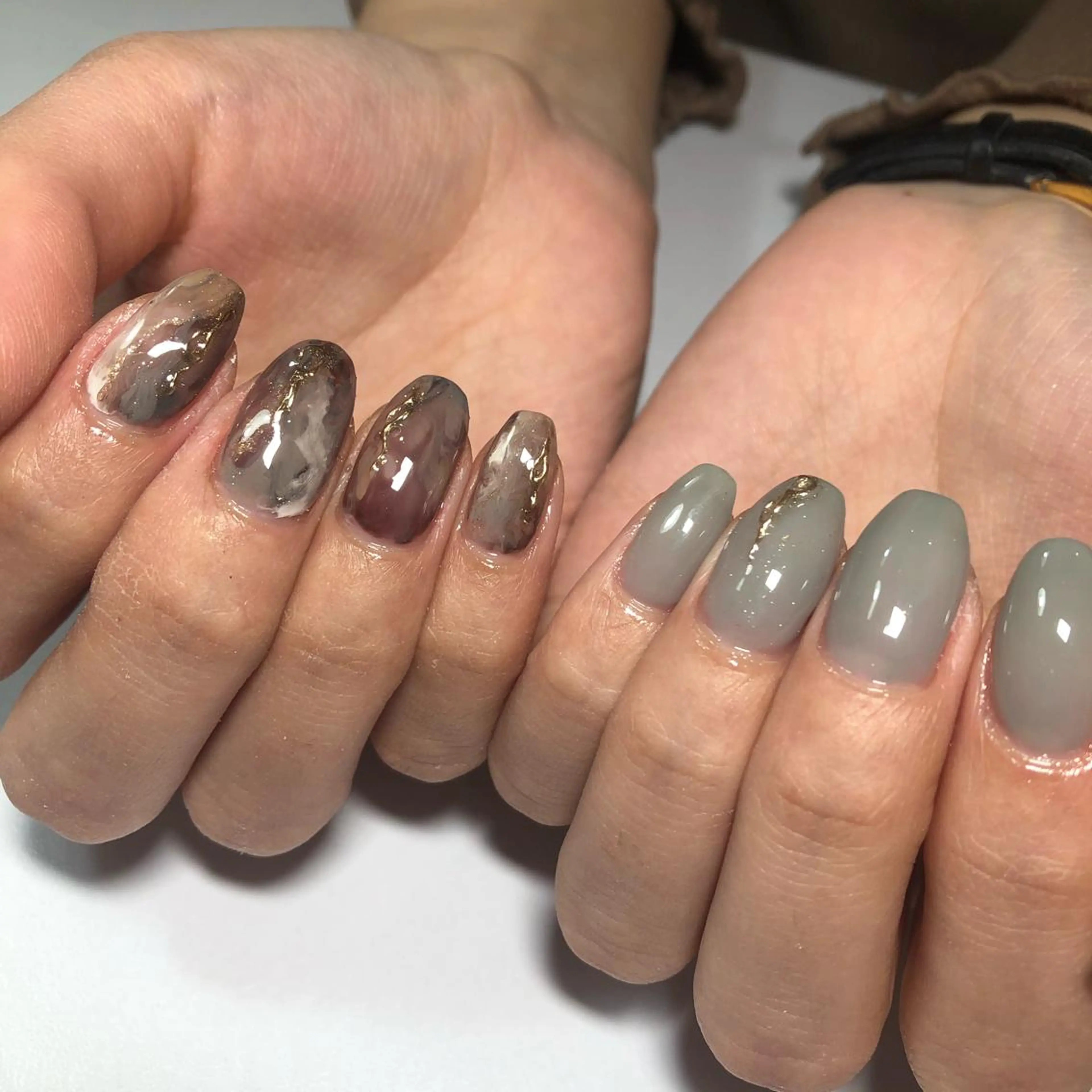 ネイル ニュアンスネイル Nail Studio  Coco  Rire所属・丸岡 由奈のネイルデザイン
