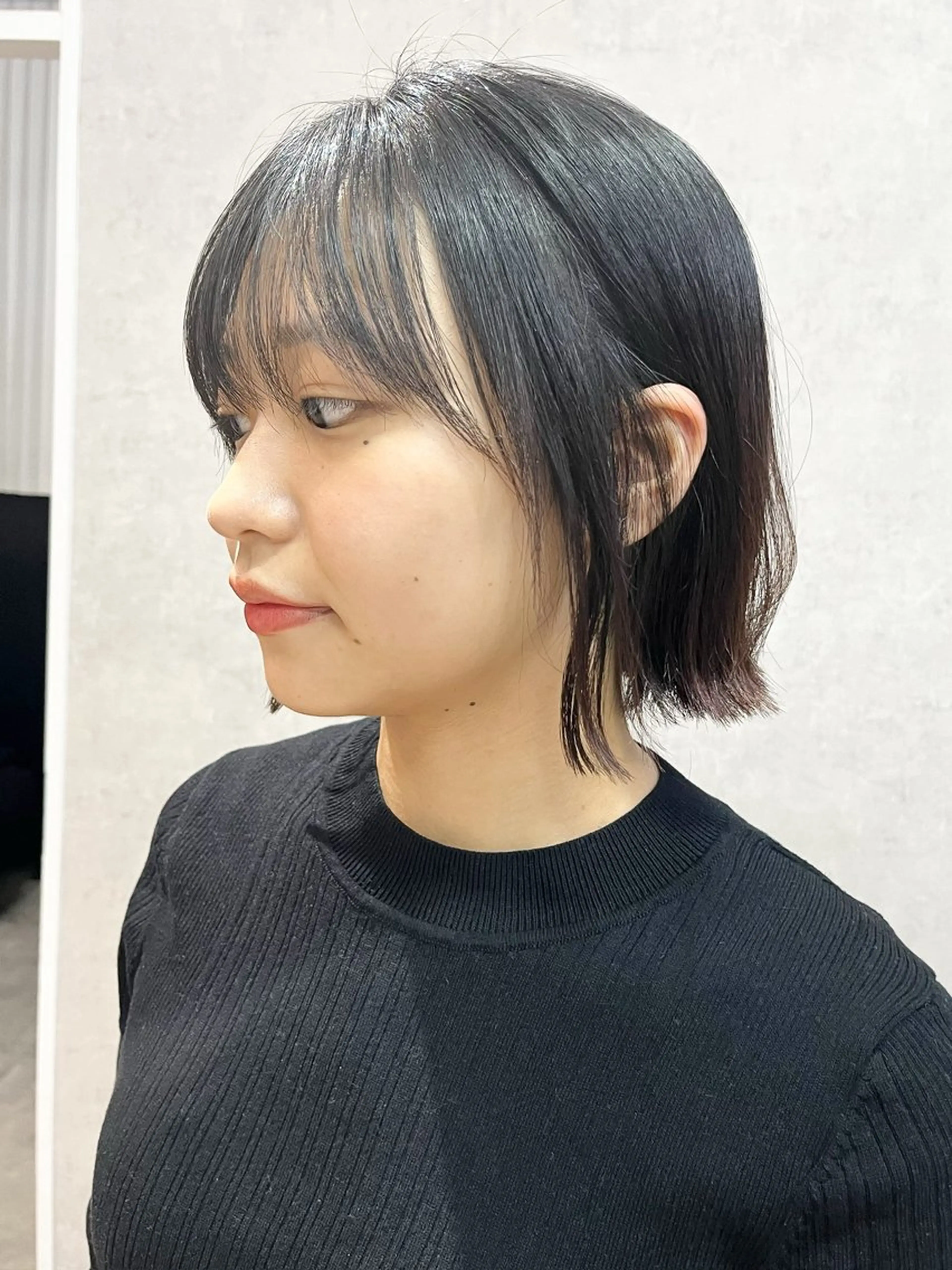 ショート カット 縮毛矯正 ボブ×縮毛矯正 ryotaのヘアスタイル