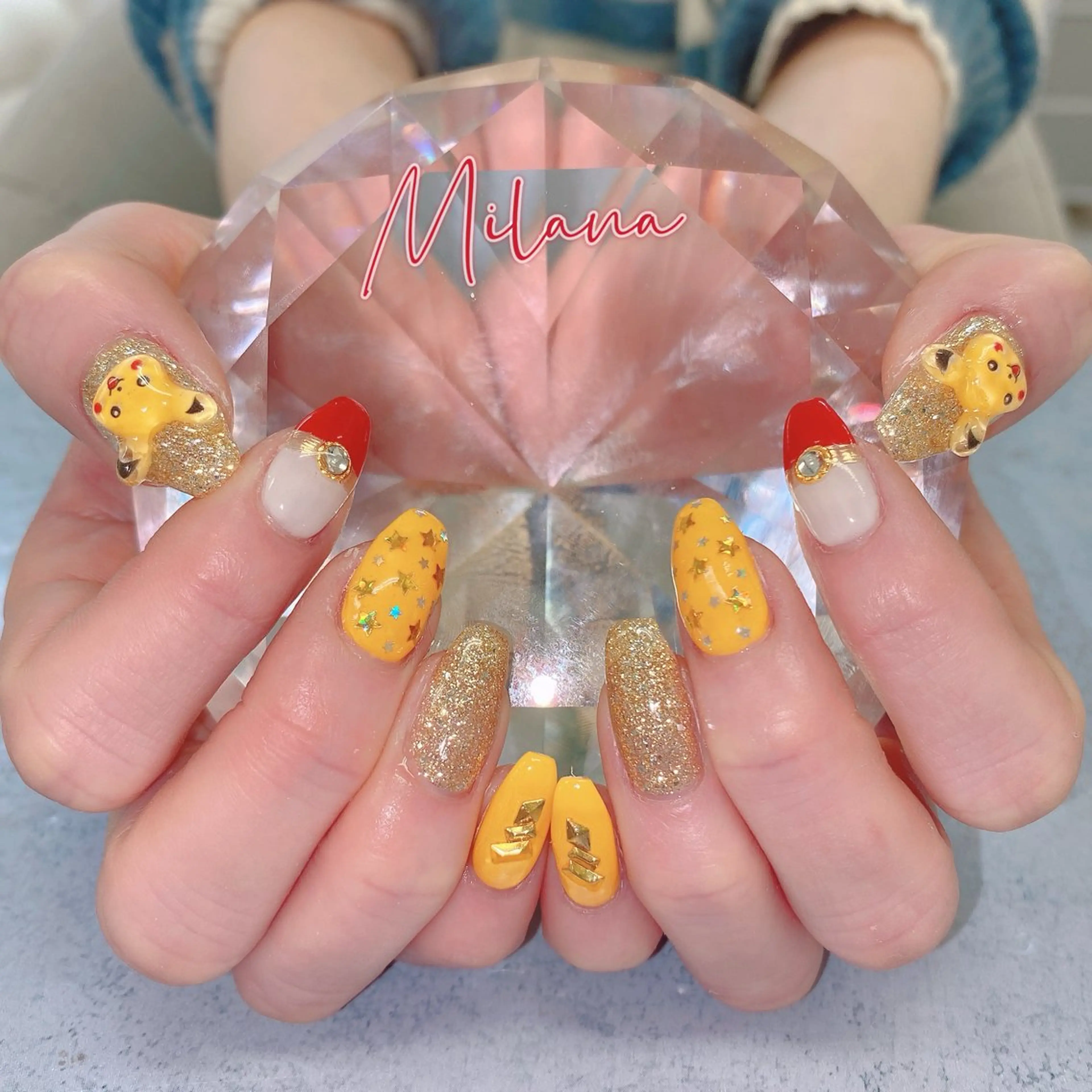 ネイル ハンドネイル Milana （研修生メニュー）のネイルデザイン