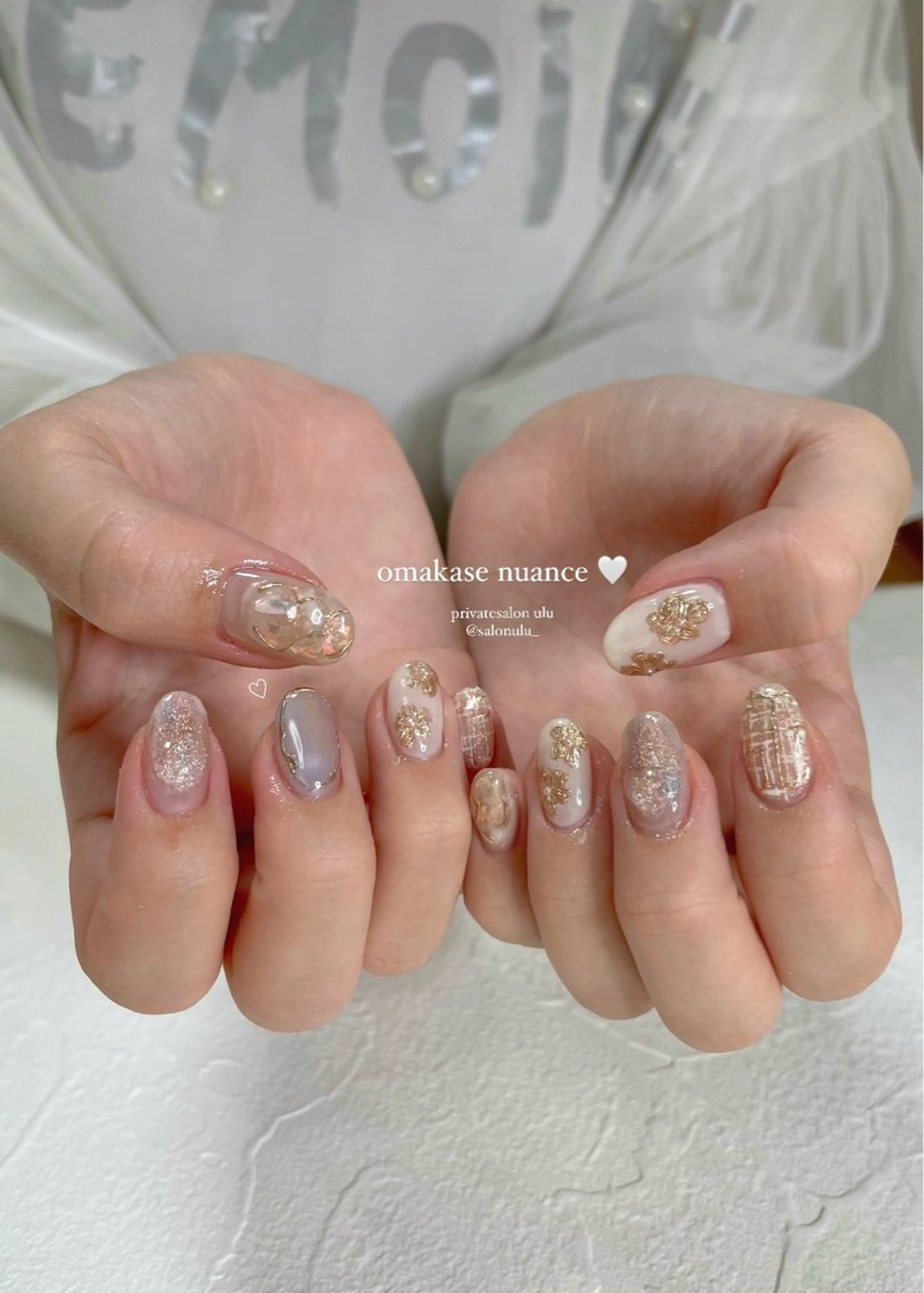 ネイル ハンドネイル private salon uluのネイルデザイン