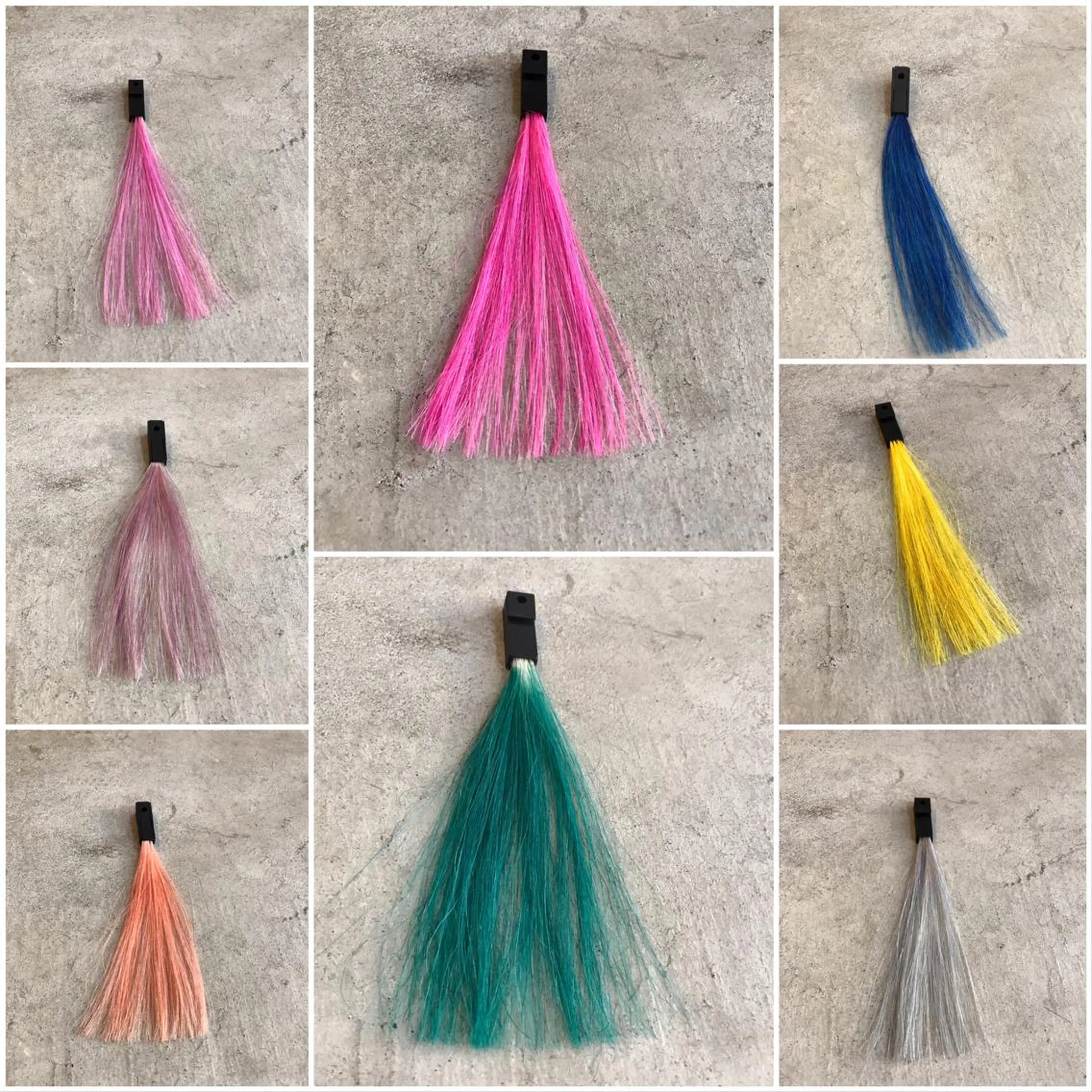 ミディアム カラー エクステ（レミー毛） NINEのヘアスタイル