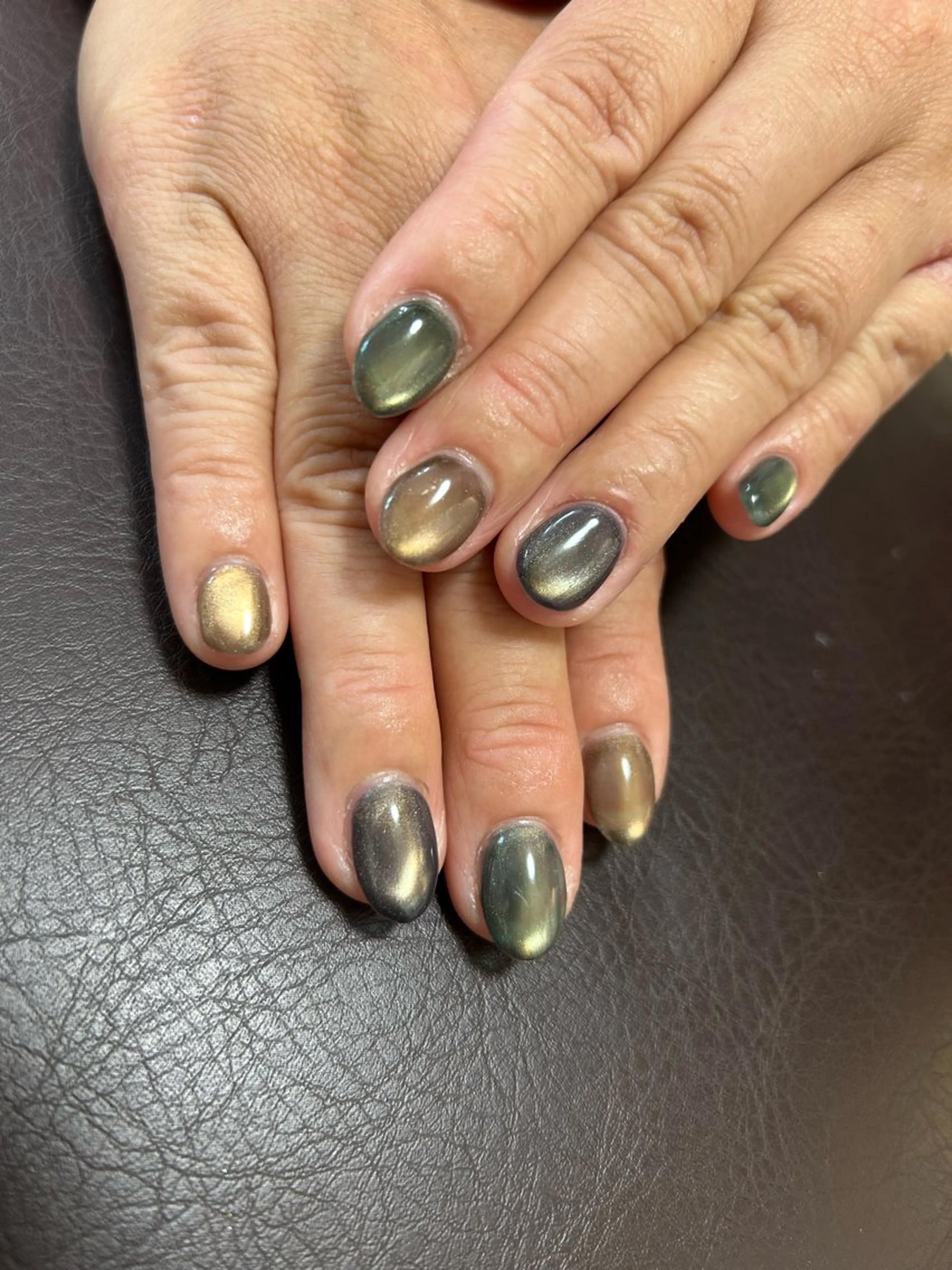 ネイル ジェルネイル マグネットネイル ハンドネイル ハンドケア Ainchi nail所属・＊ misa ＊のネイルデザイン