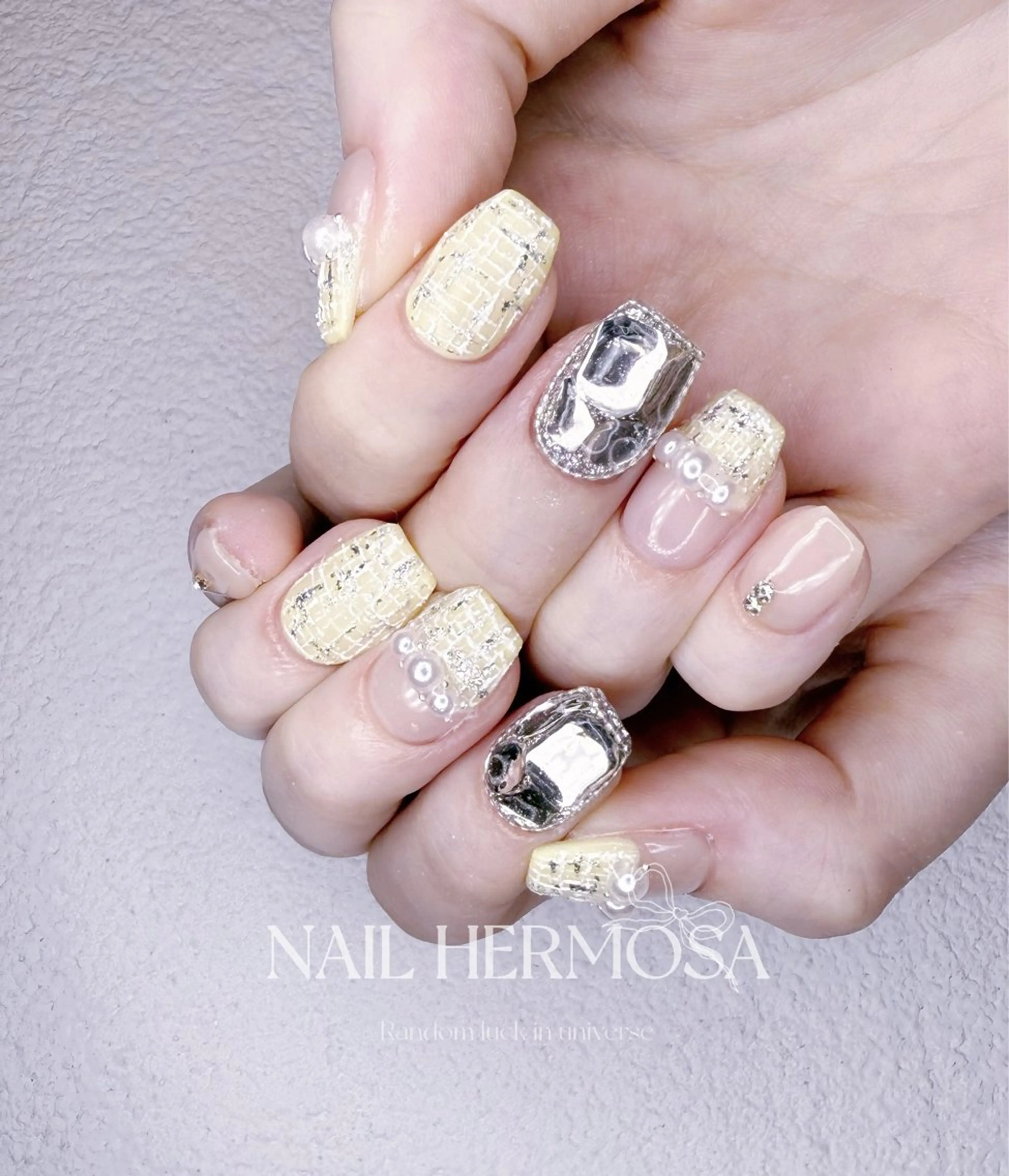 ネイル アートネイル ジェルネイル マグネットネイル 持ち込み ニュアンスネイル ハンドネイル ネイル エルモサのネイルデザイン