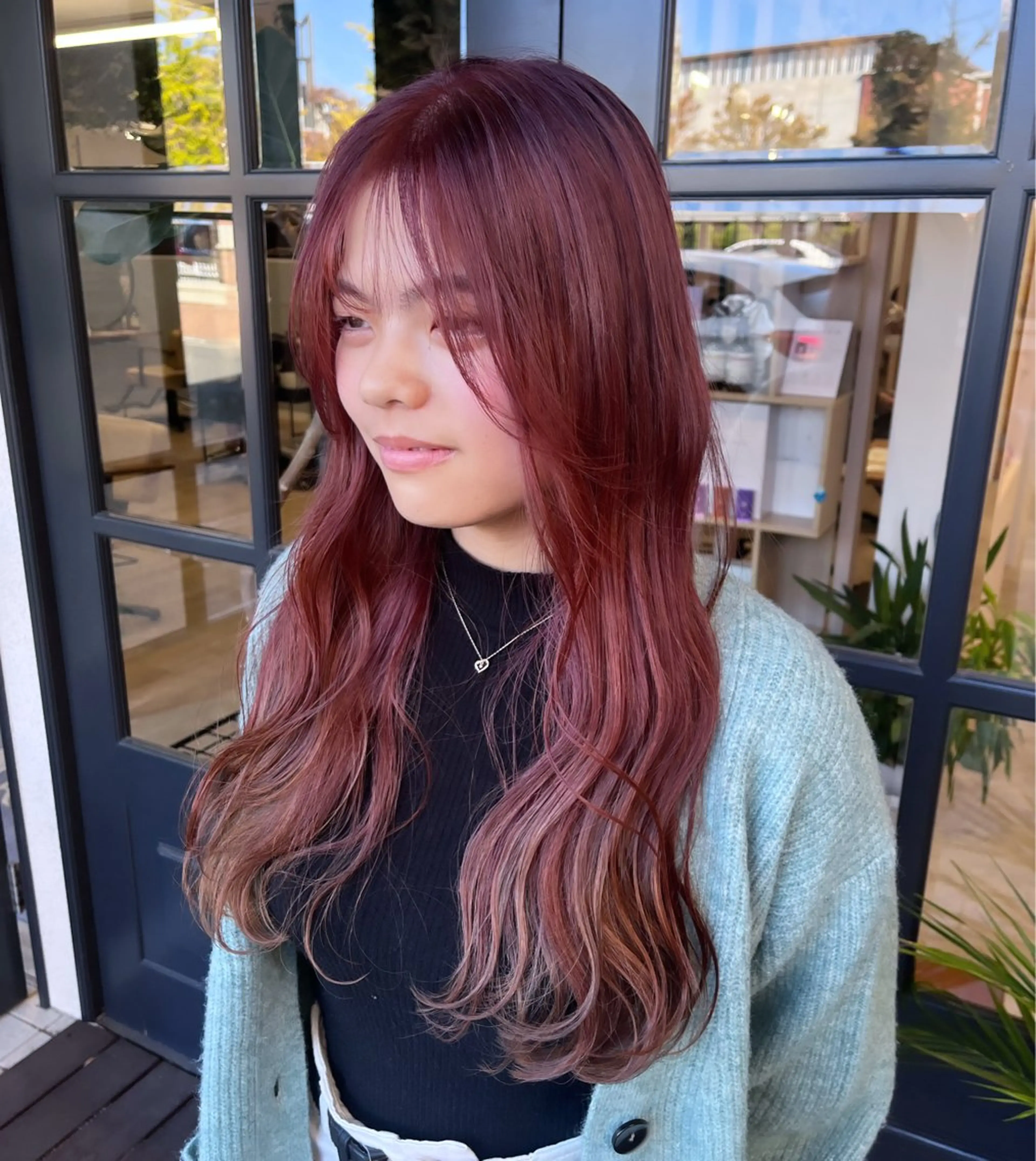 ロング 🪽ナチュラルヘア＊ 大下唯奈🪽🫧のヘアスタイル