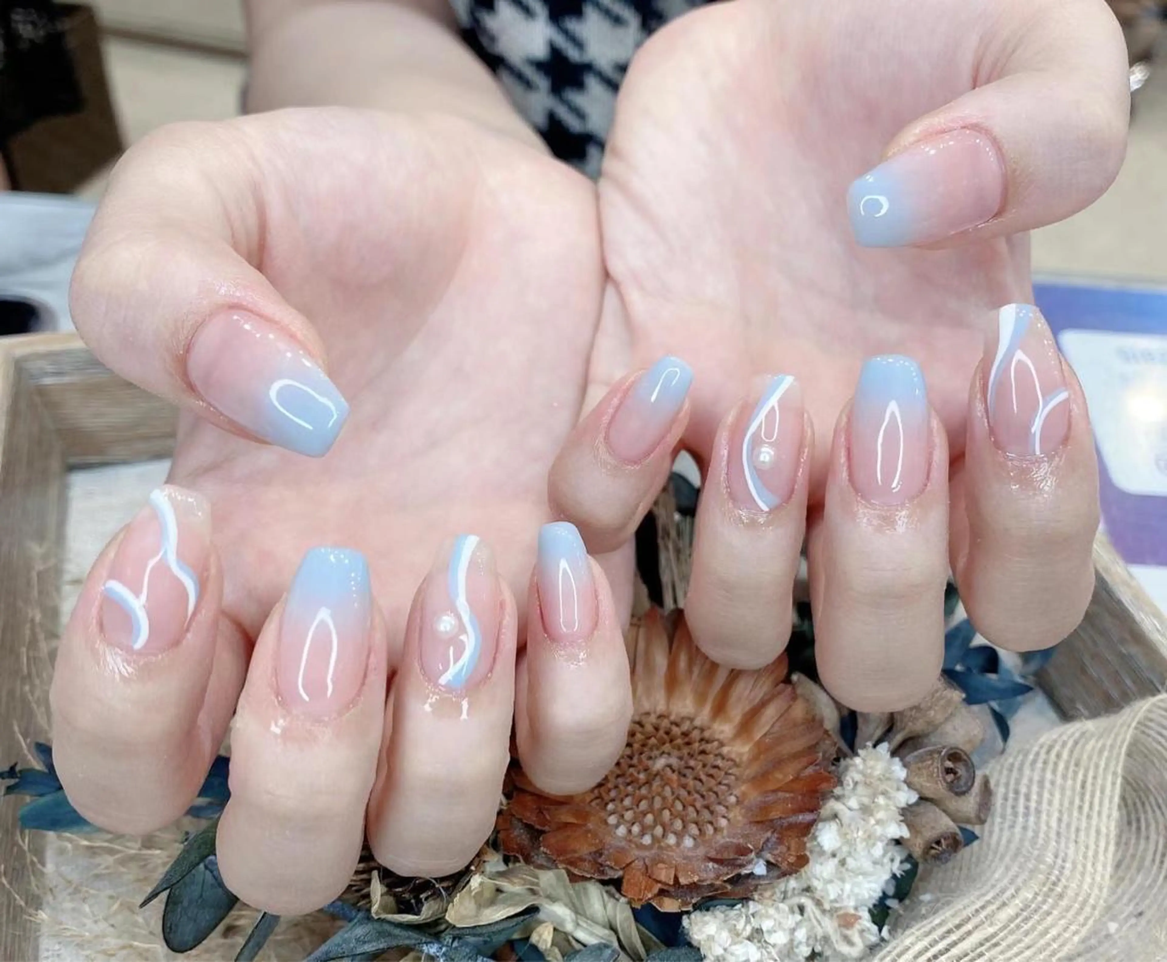 ネイル アートネイル グラデーション Babarla Nailのネイルデザイン