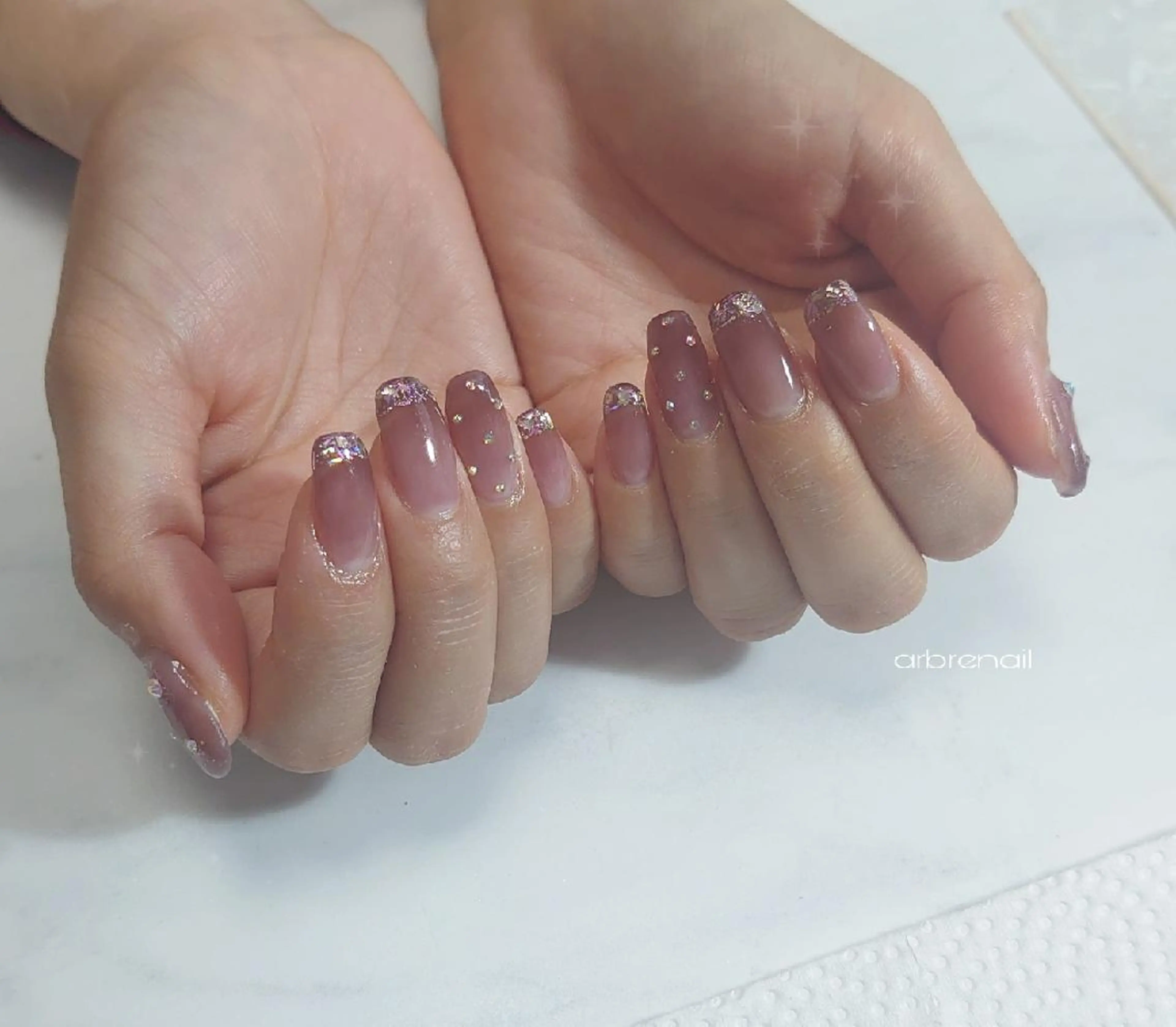 ネイル ＊arbre nail＊.アーブルネイル所属・✯.。 arbre  nail 。✯.のネイルデザイン