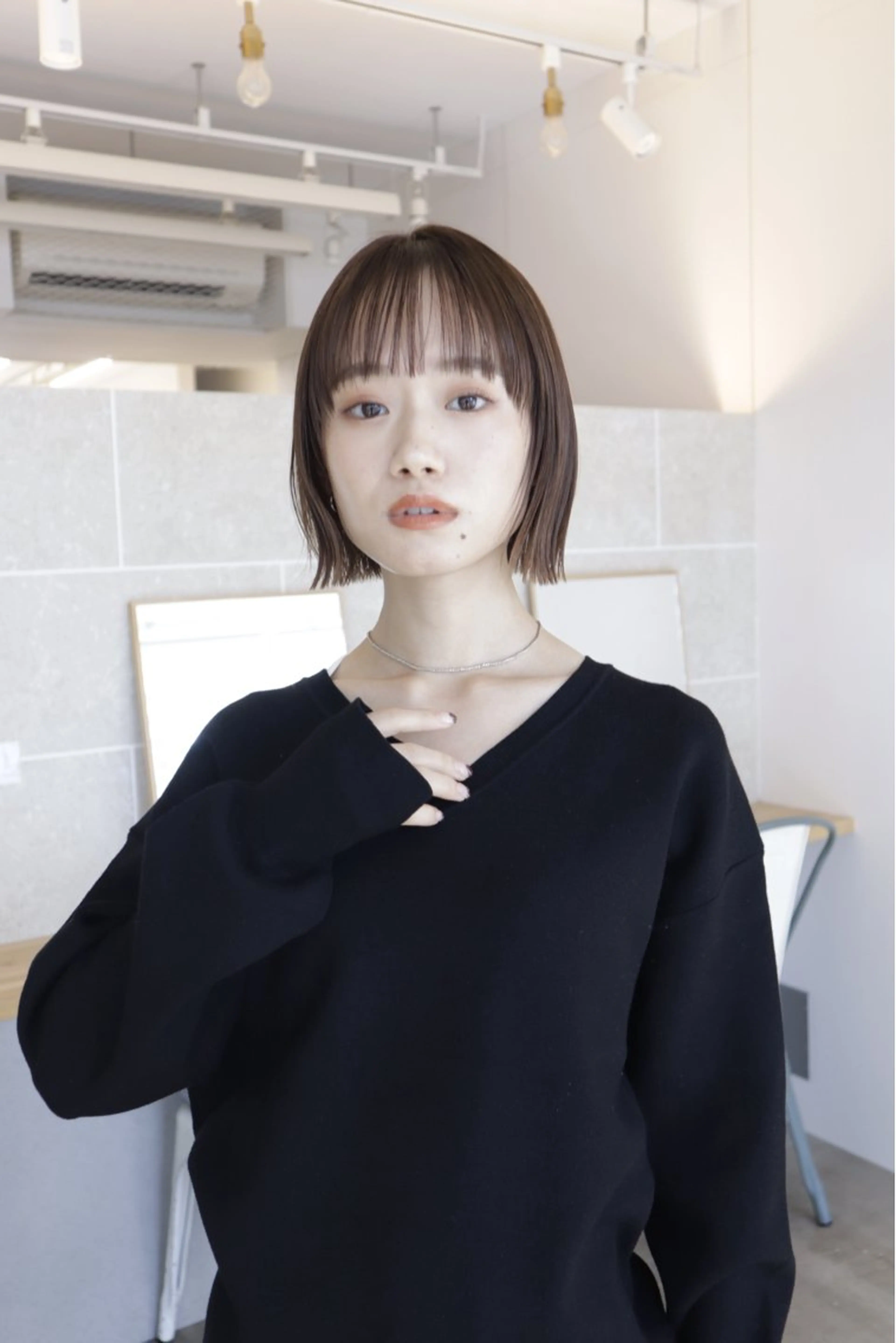 【3cm以上切らせてくれる方限定✨】ボブカット+トリートメントの写真