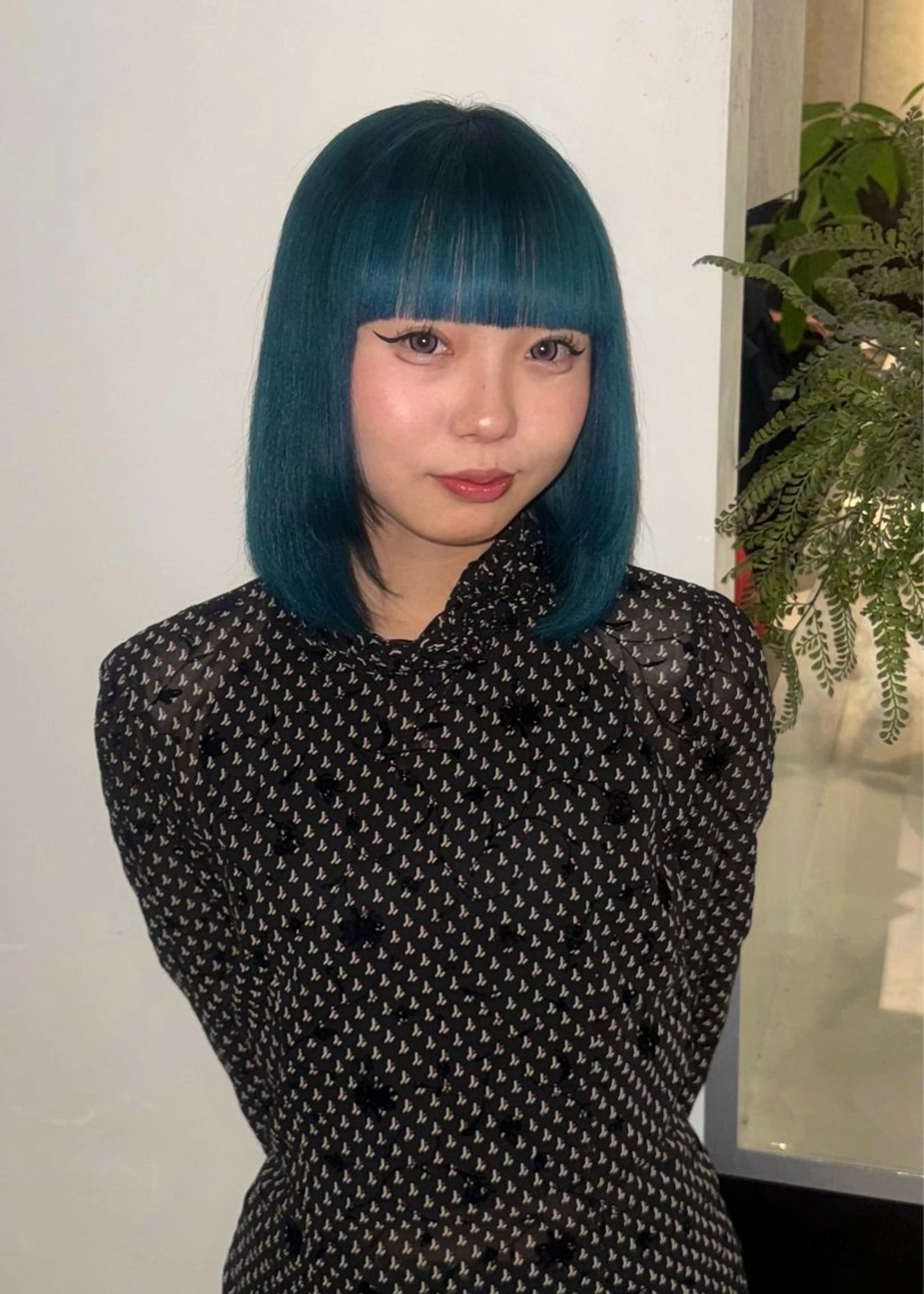 ショート カラー カット トリートメント SALOWIN 原宿 IL Salice所属・MIMI🌻໋᳝݊ 個性派カラー⑅ ⸝꙳のヘアスタイル