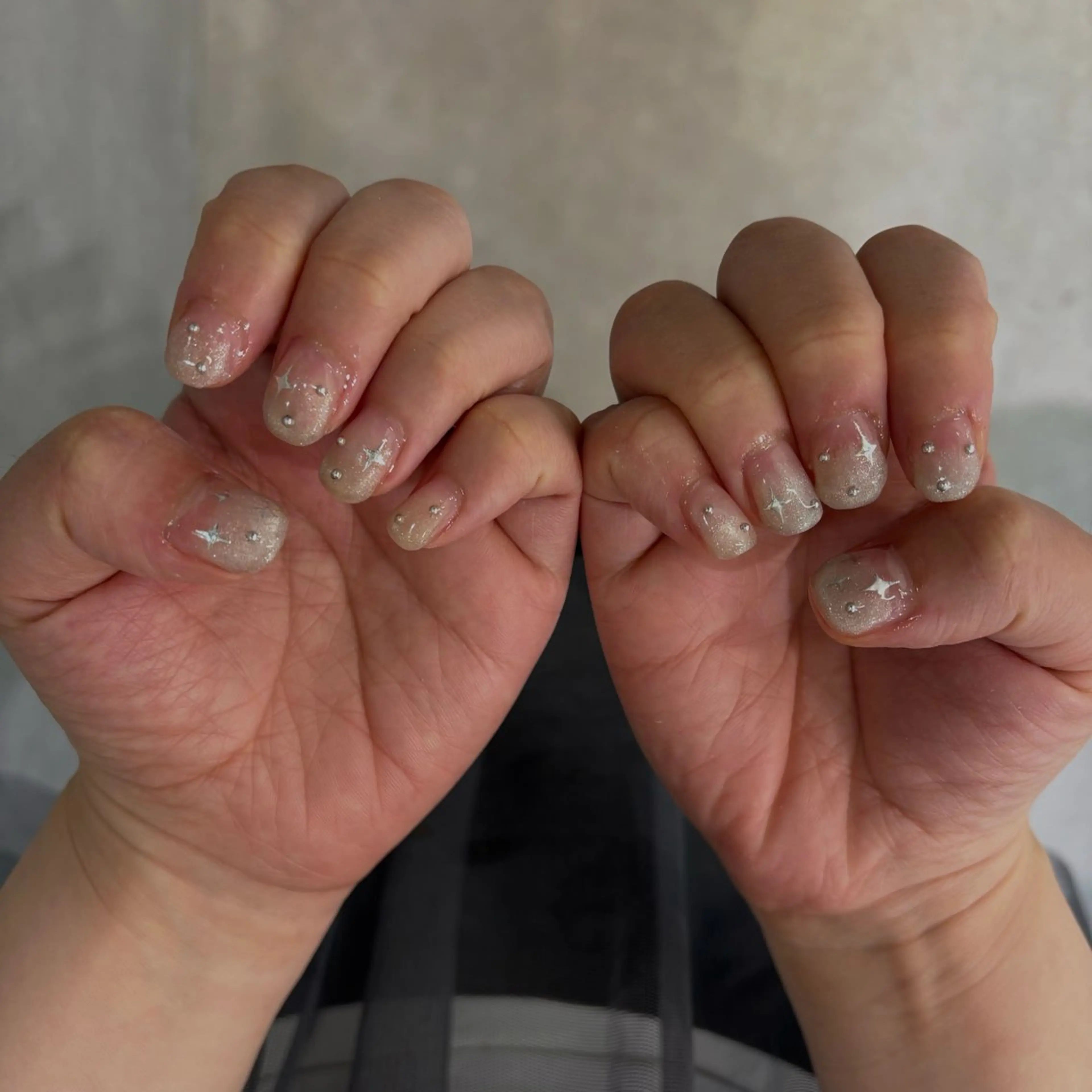 ネイル アートネイル 長さ出し 韓国ネイル ニュアンスネイル オフィスネイル ハンドネイル vante_aimi .パラジェル取扱店のネイルデザイン