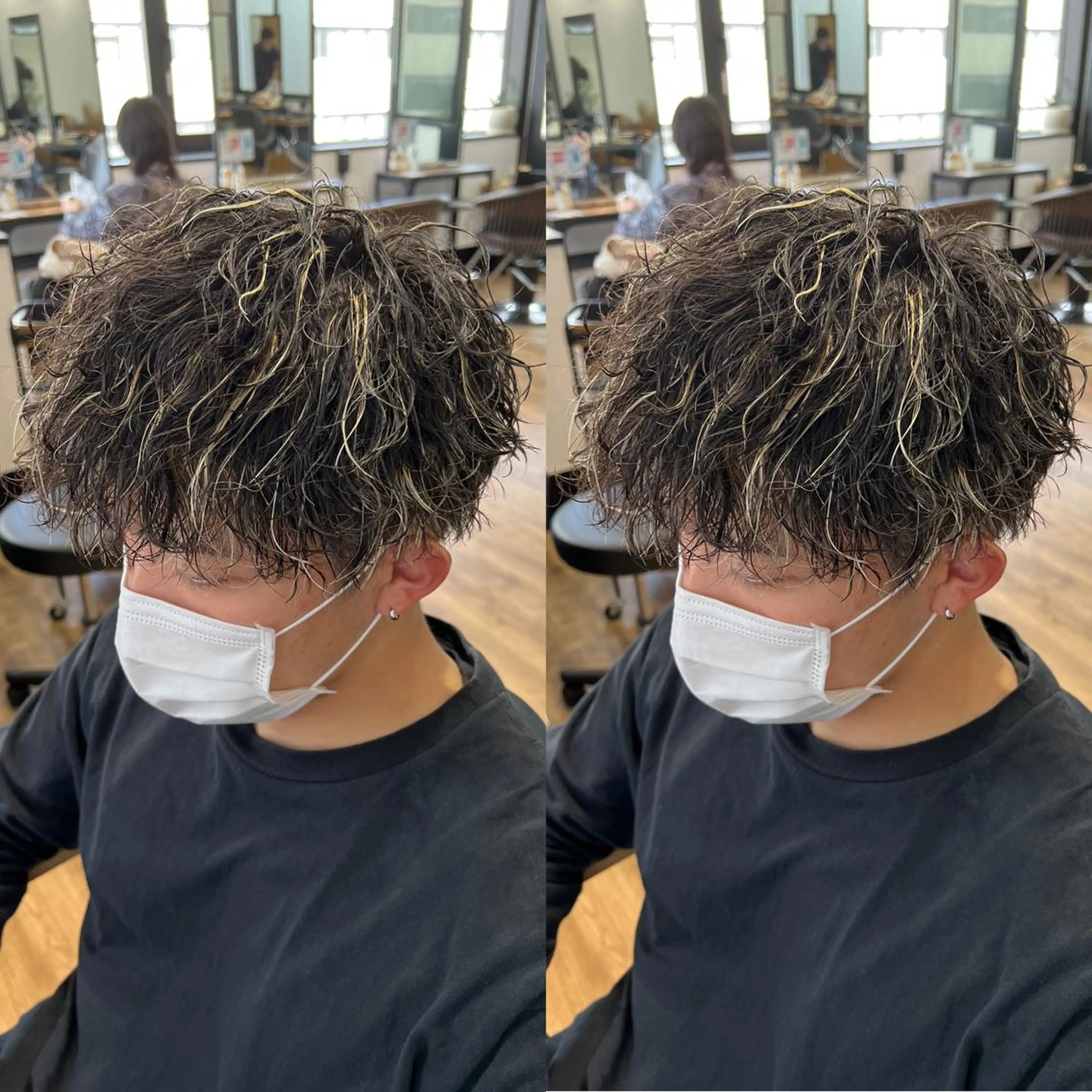 ⭐️ミニモ限定⭐️カット+パーマ+ヘアカラーの写真