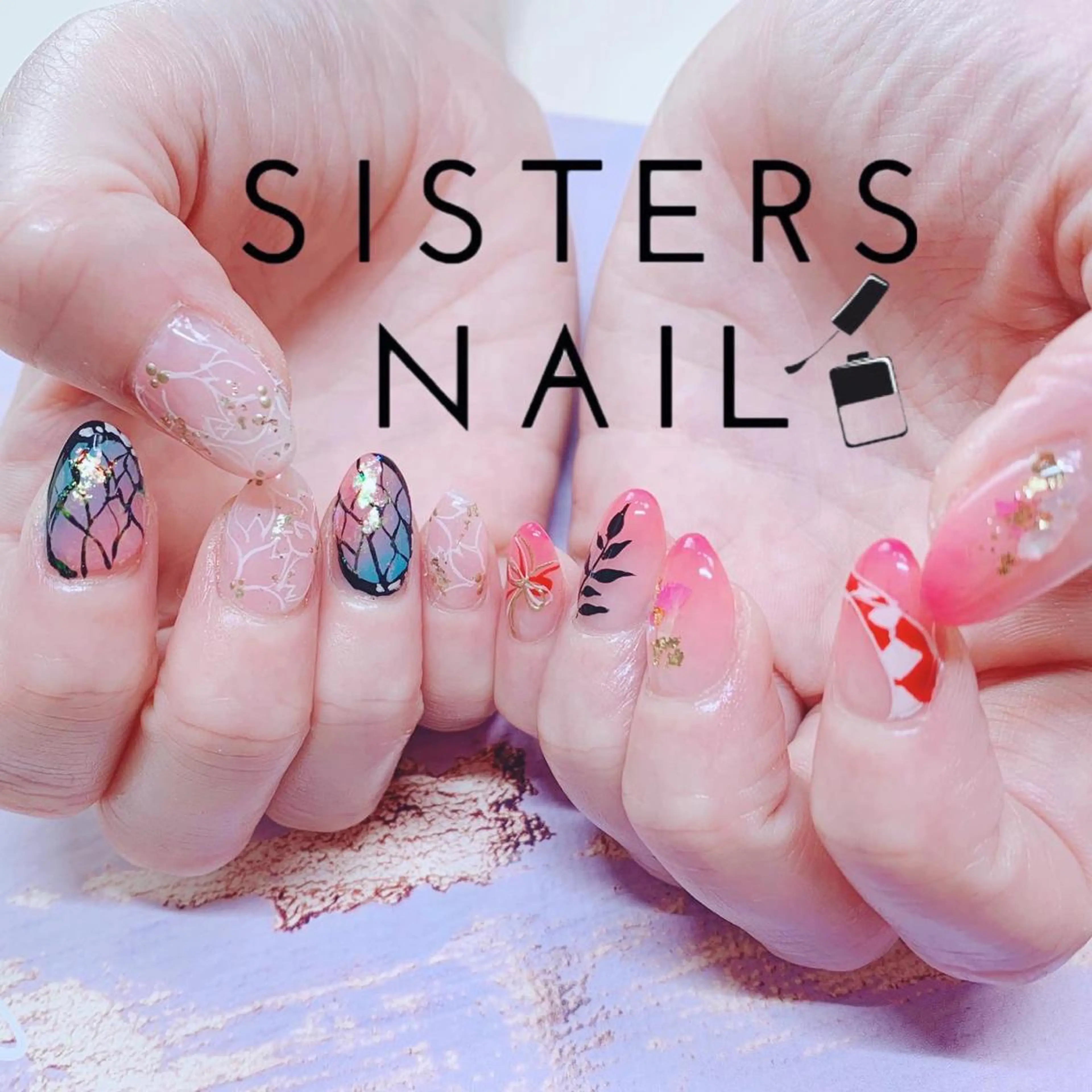 ネイル ハンドネイル ハンドケア sisters nail.fのネイルデザイン