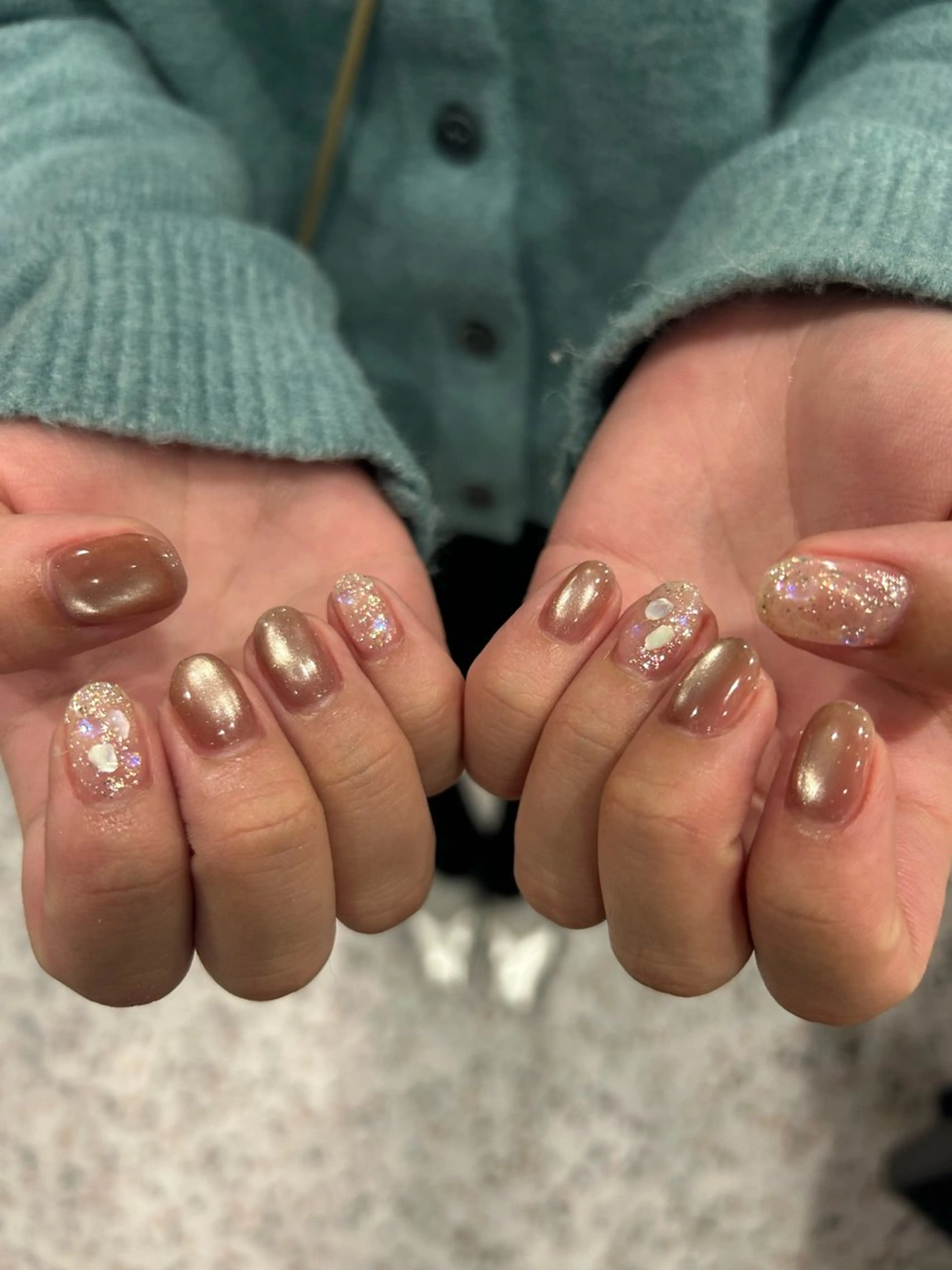 ネイル ハンドネイル 小松 千冬snazzyのネイルデザイン