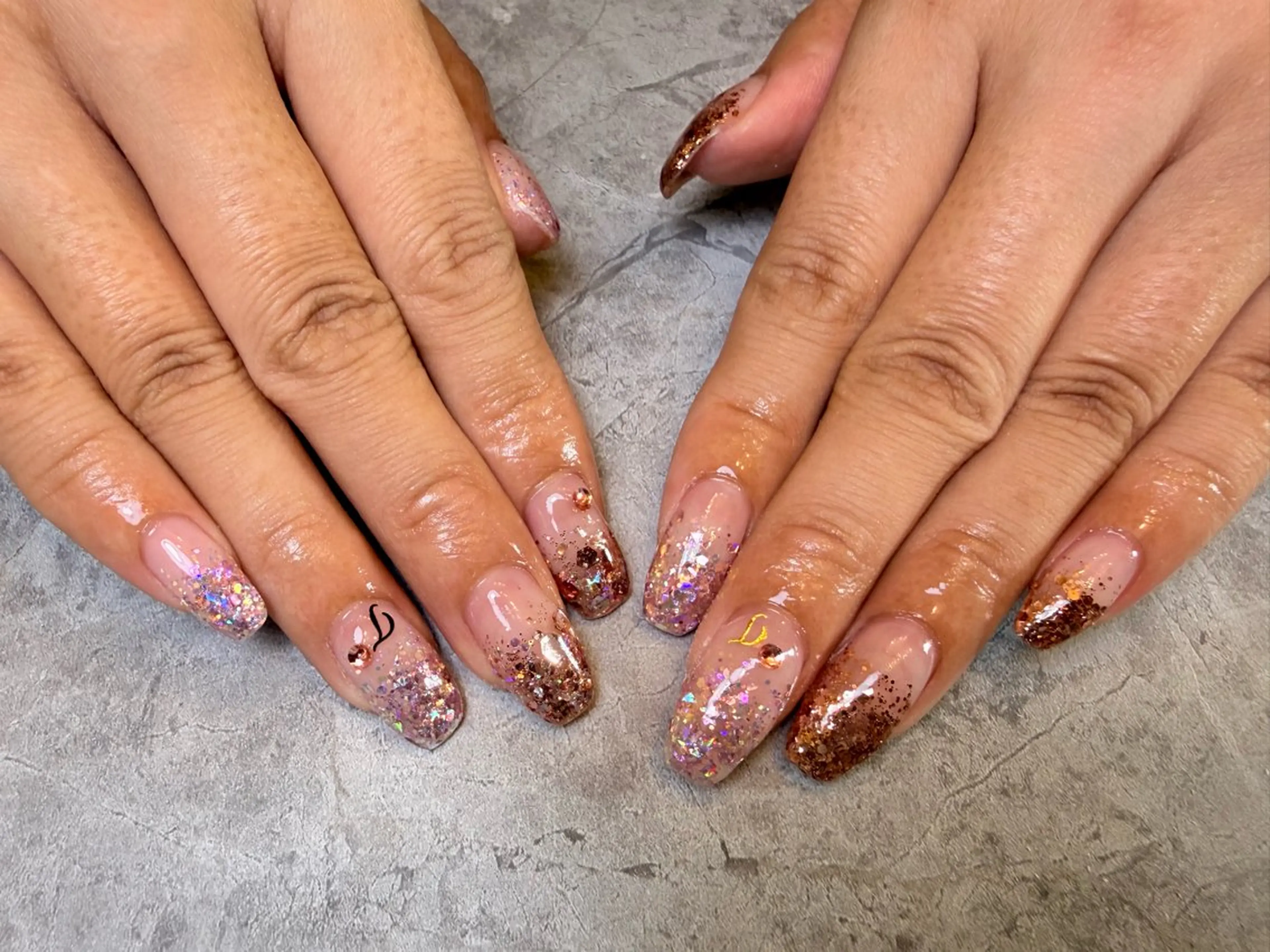 ネイル ハンドネイル nailsalonAxia所属・。*✧⛓️ mayu⛓️✧︎*。のネイルデザイン