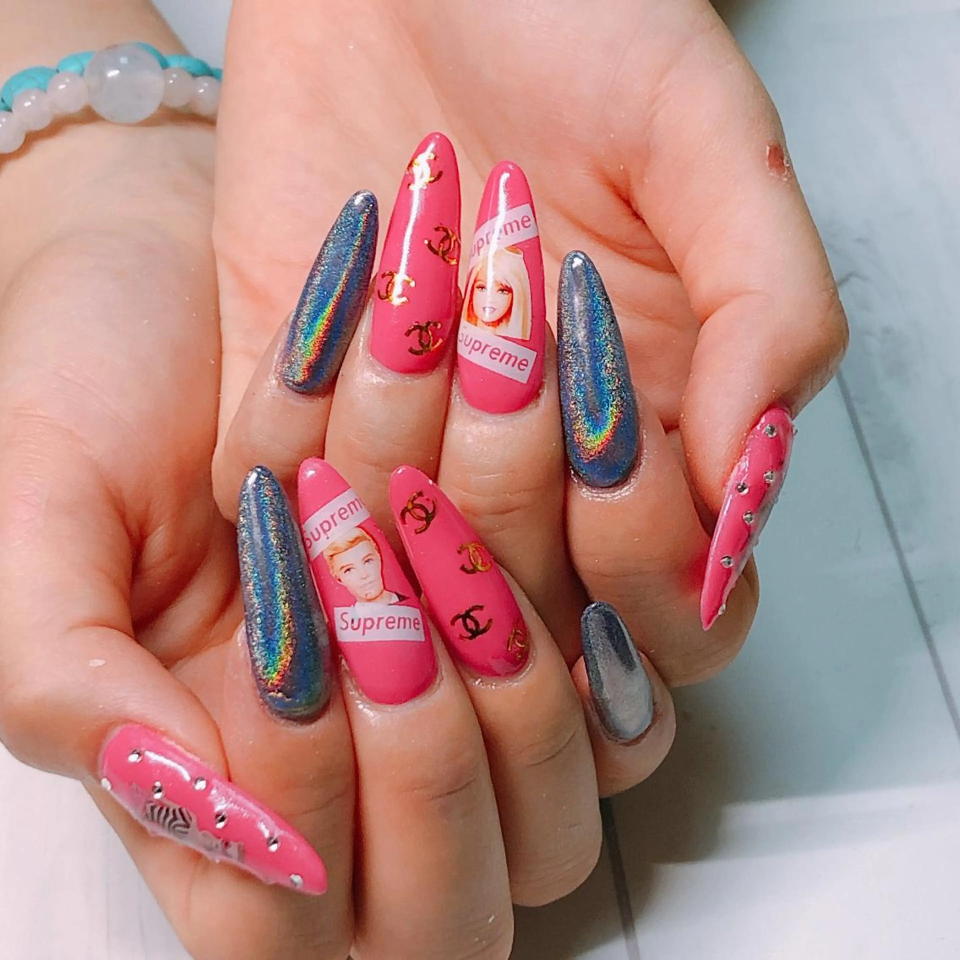 スカルプ💅デザインアートやり放題オフありの写真