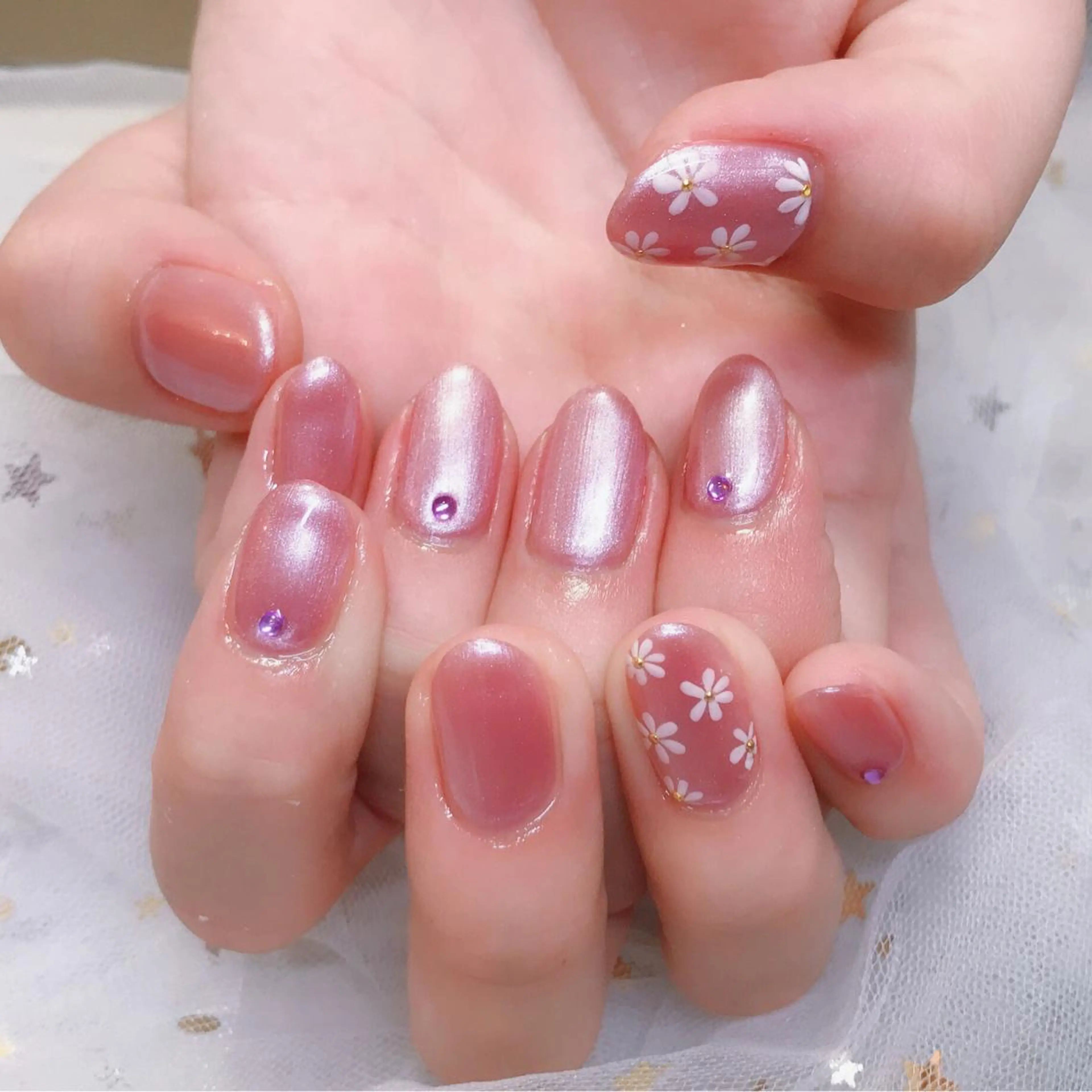 カラー ネイル Q Free nailsのネイルデザイン