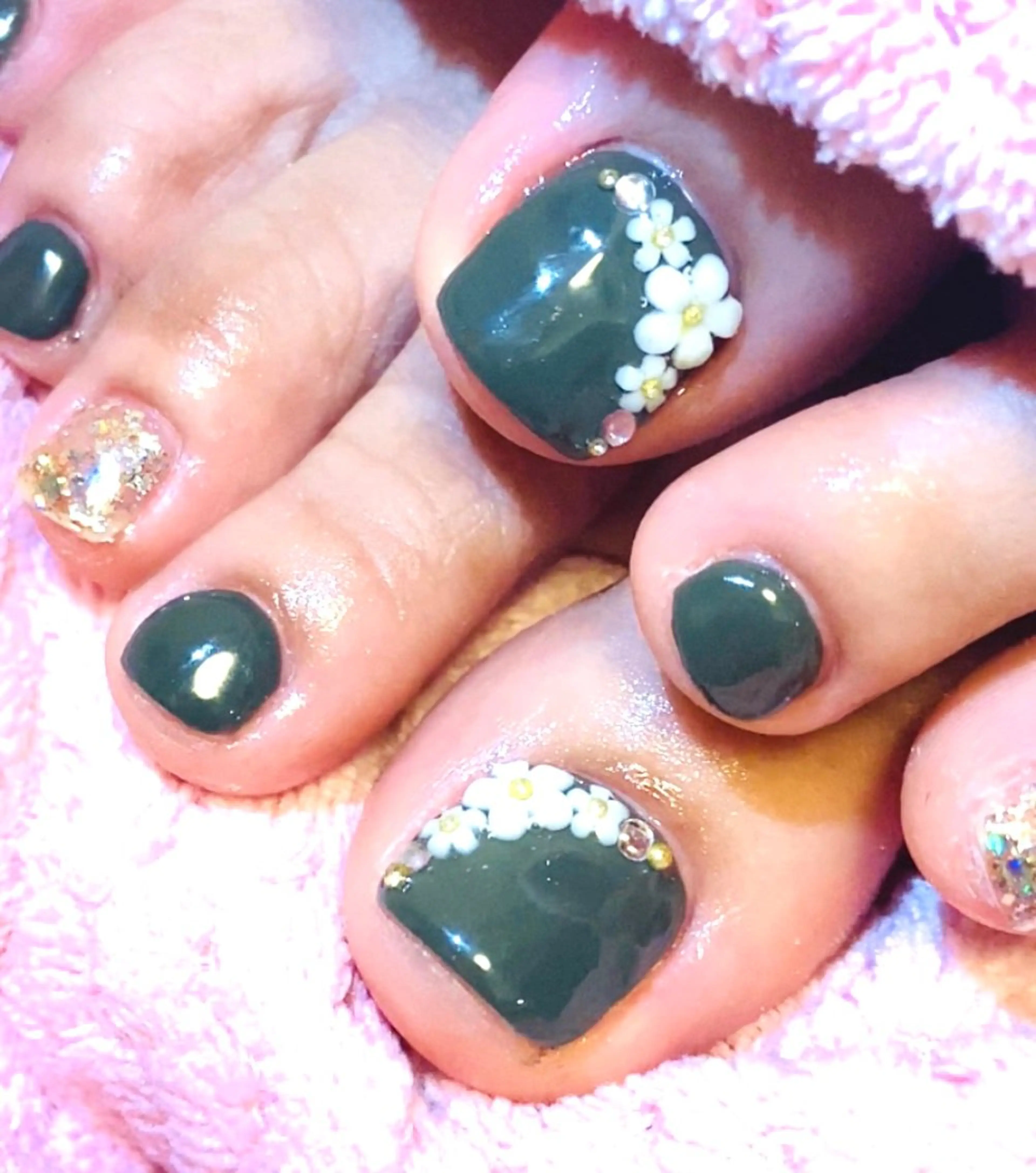 ネイル フットネイル HandSnail自宅サロン所属・HandSnail 座間自宅ネイルサロンのネイルデザイン