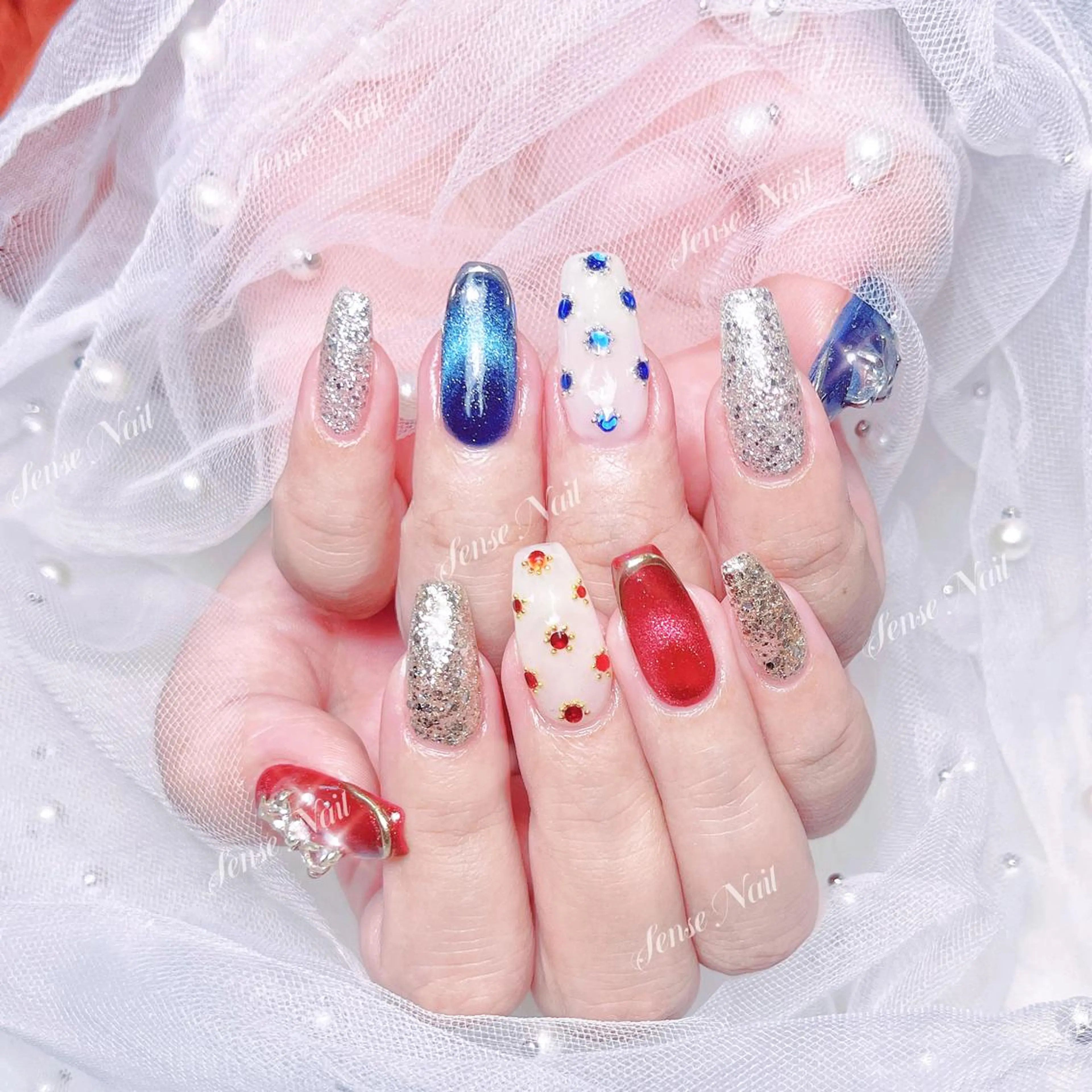 ネイル ハンドネイル Bunny 🐰のネイルデザイン