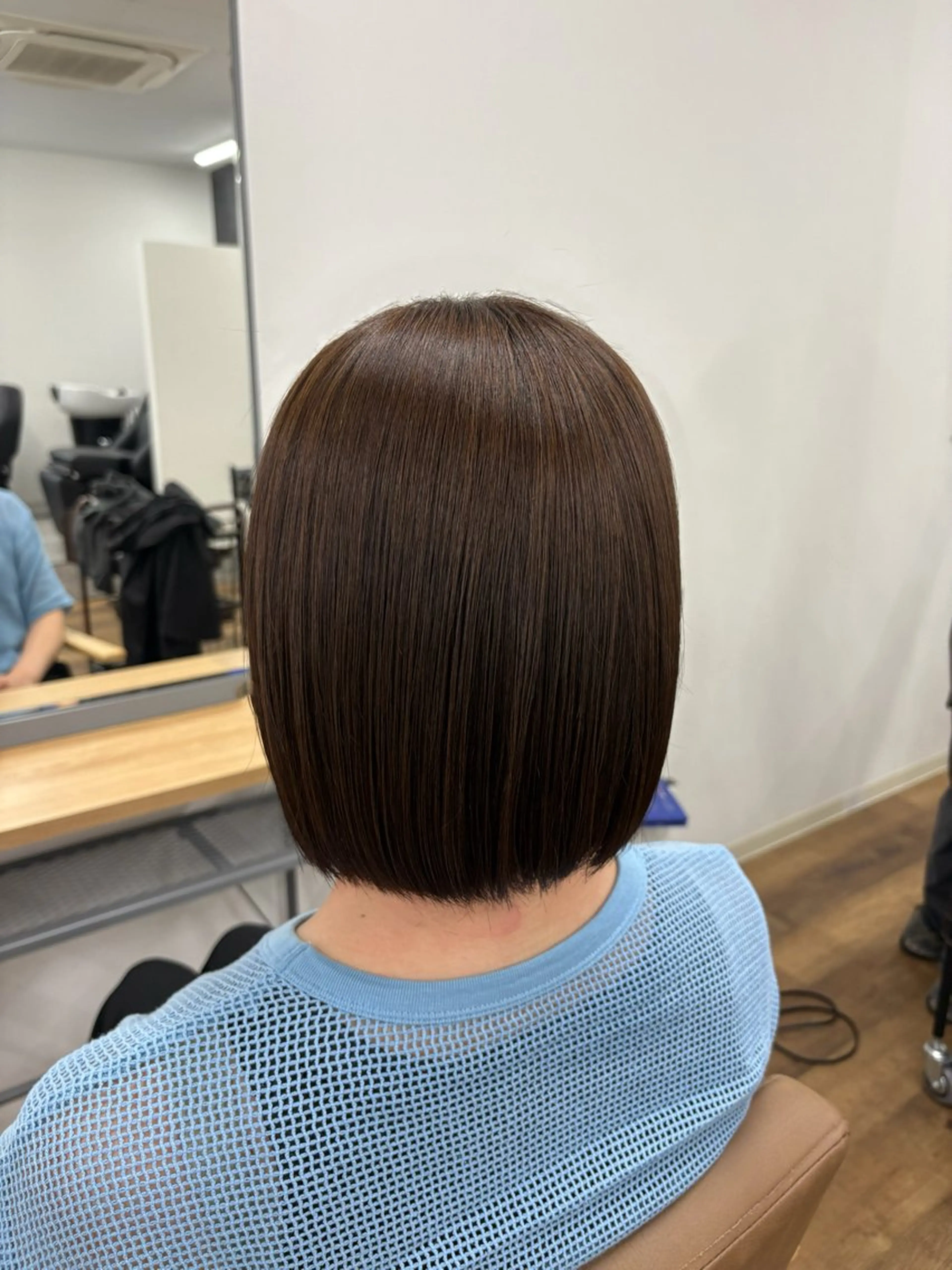 ショート 縮毛矯正 miki-YUCCA -"モデル様募集中"のヘアスタイル