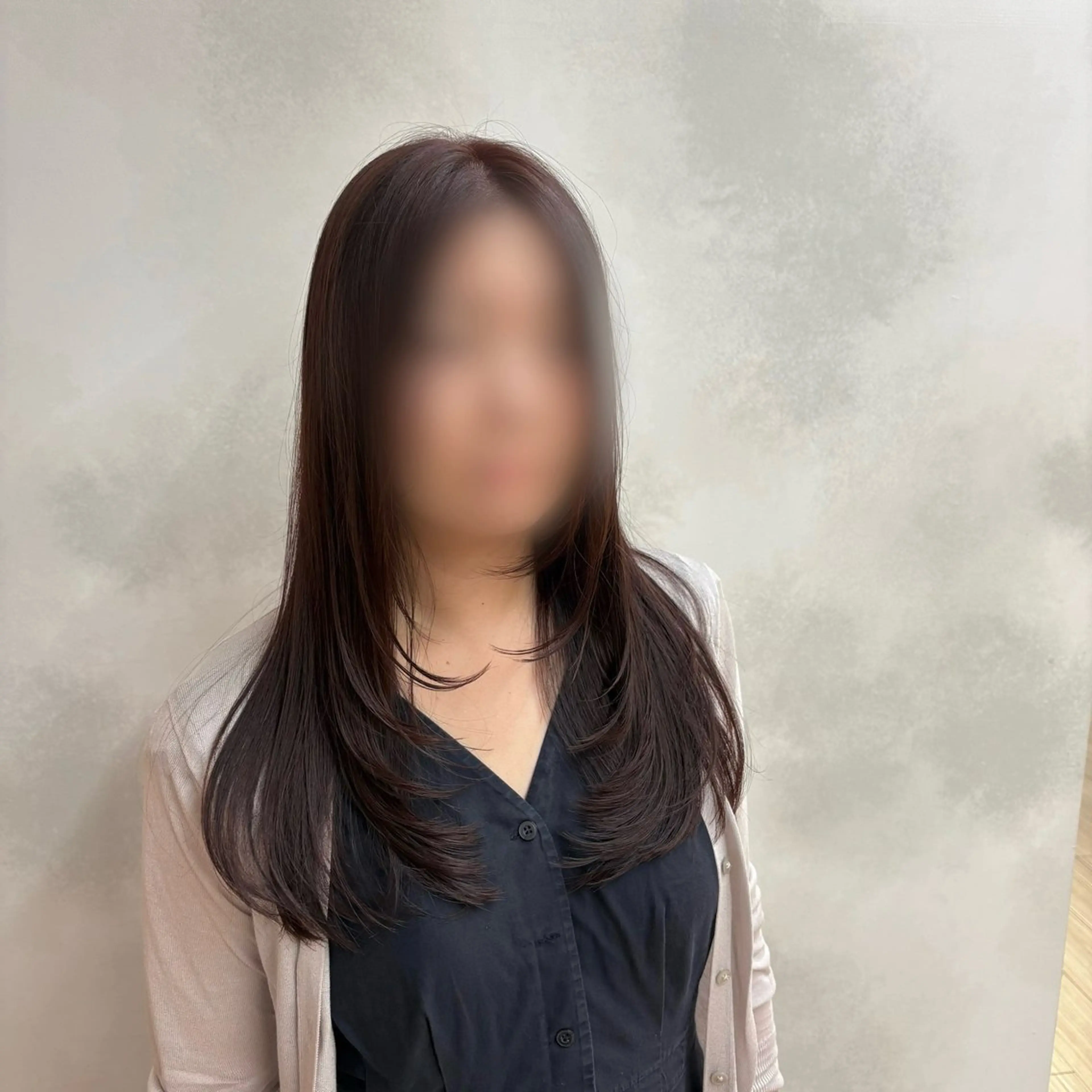 ロング 白髪ぼかし/似合わせ 黒須　雄哉のヘアスタイル