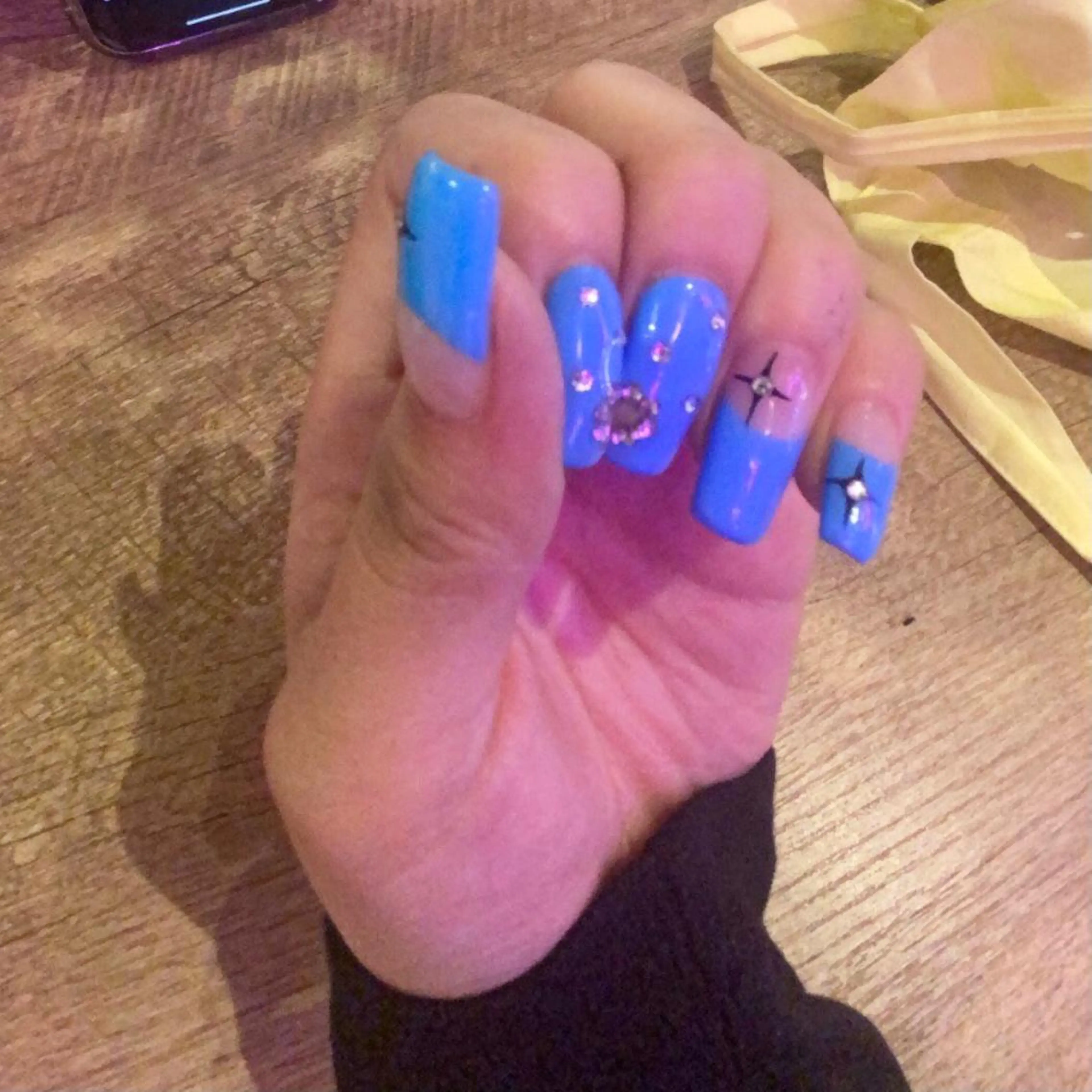 ネイル ハンドネイル ☽ ☾のネイルデザイン