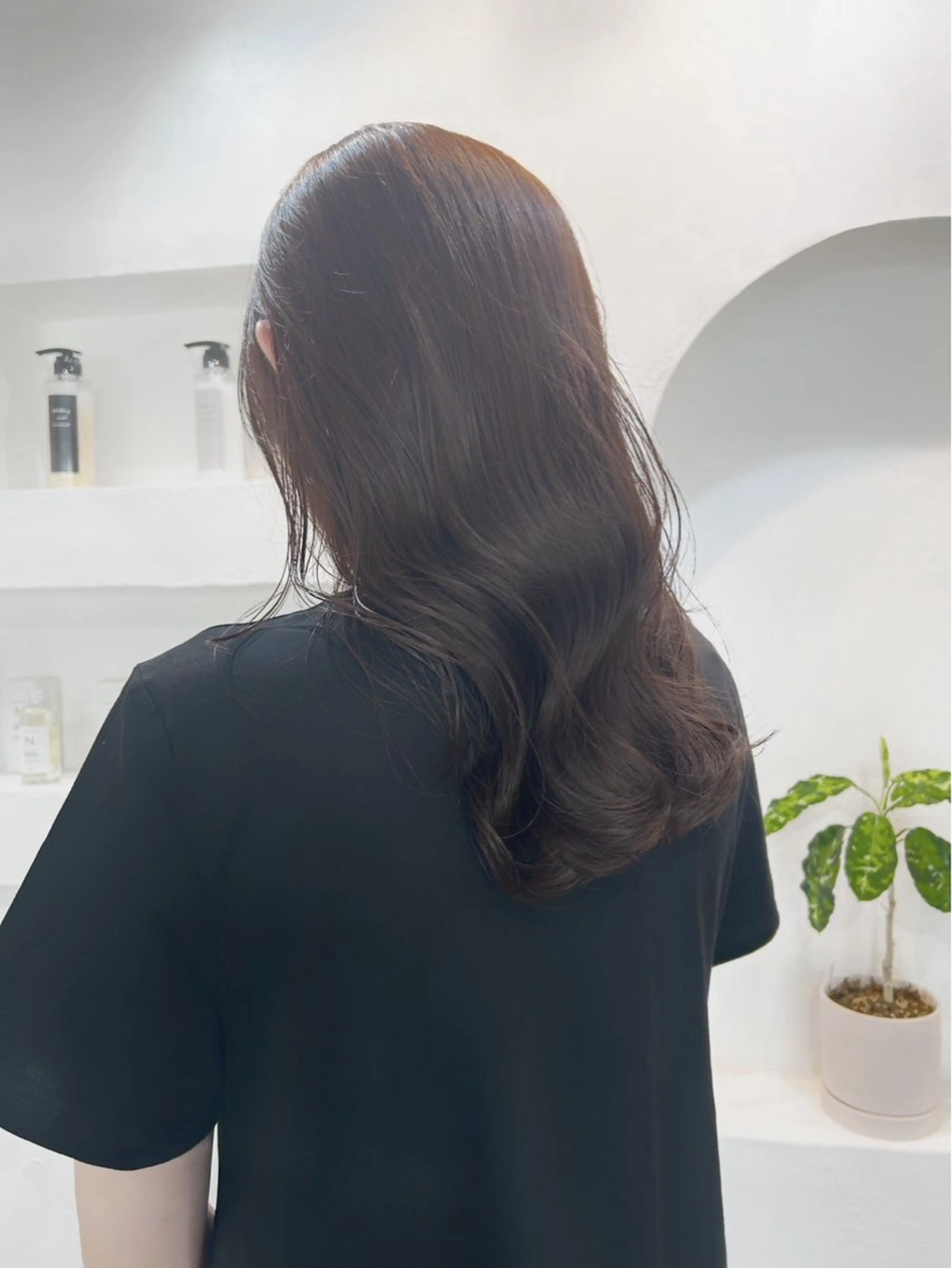 カラー うる艶ワンカラー/ 似合わせ　中野拓侍のヘアスタイル