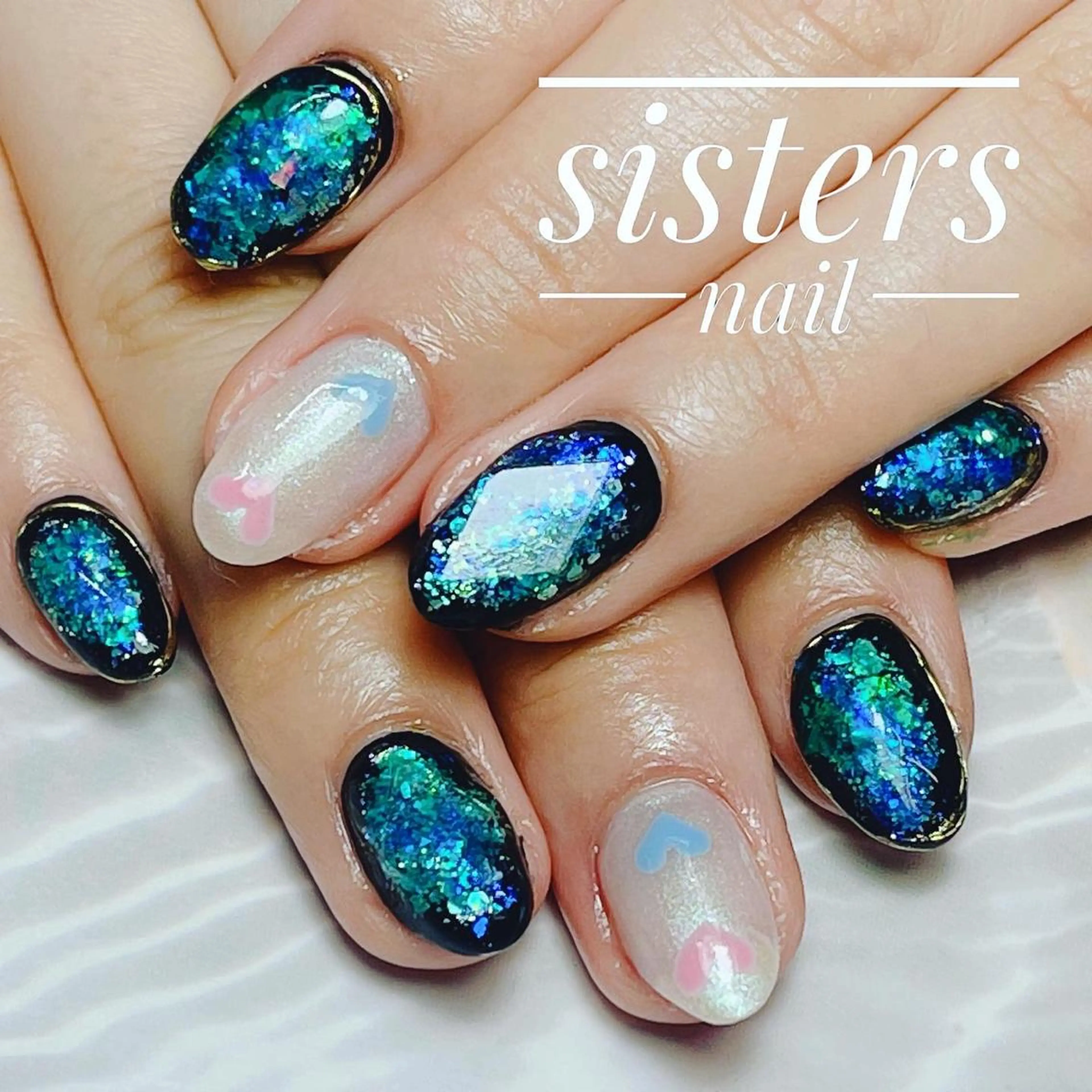 ネイル アートネイル ハンドネイル ハンドケア sisters nail.fのネイルデザイン