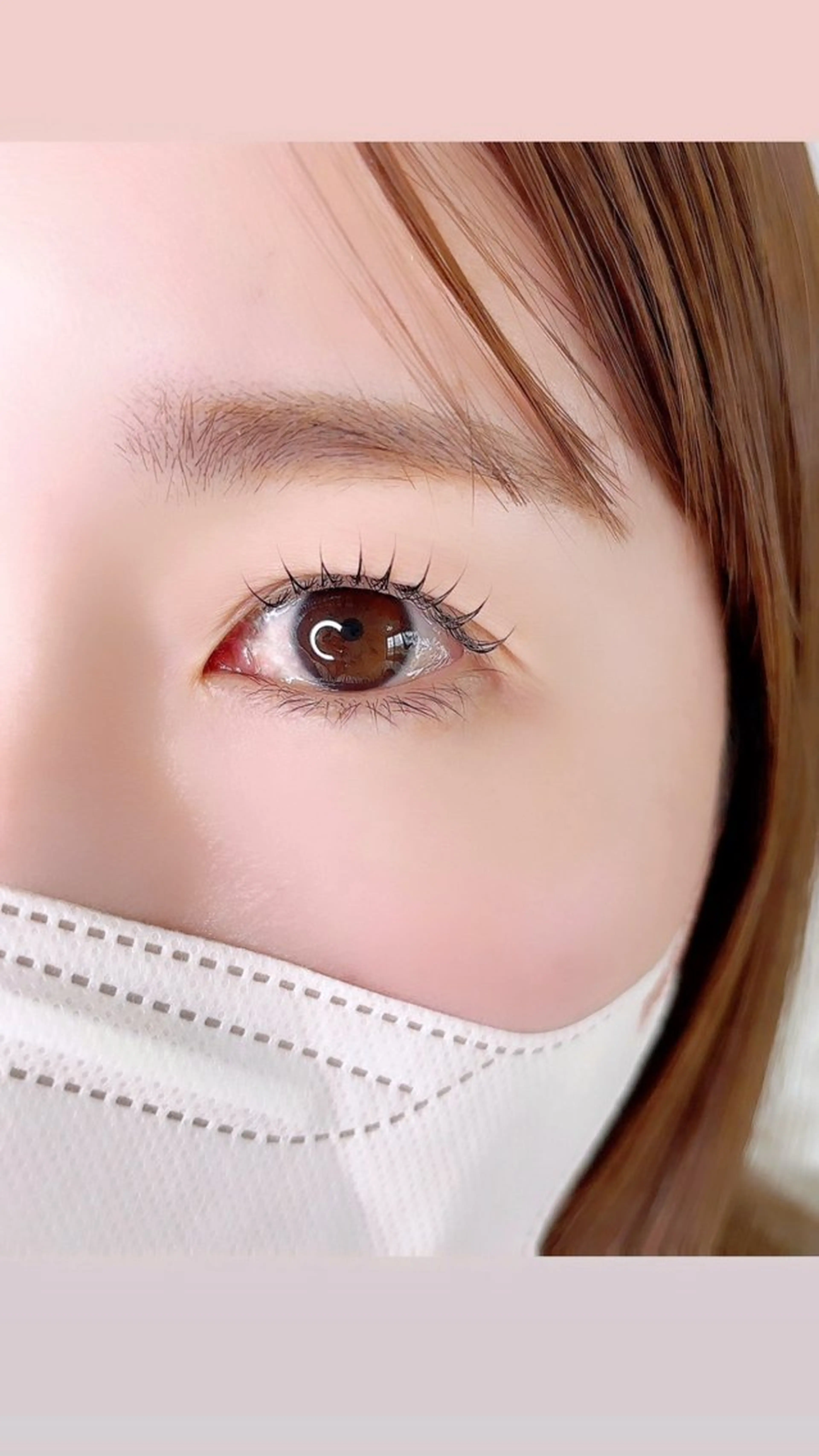 【一気に垢抜け】束感まつげパーマ&眉毛WAXの写真