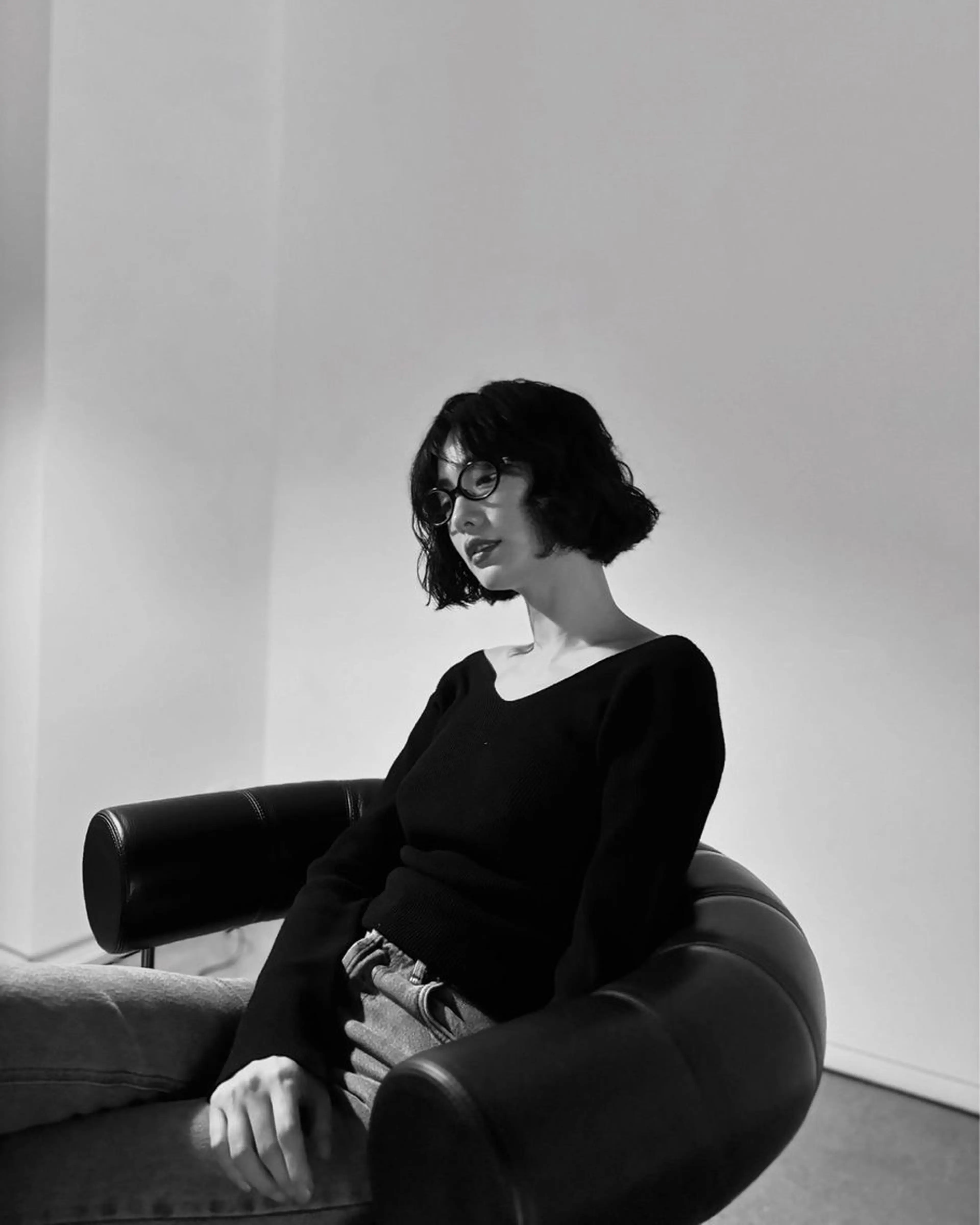 ショート ボブ AHNKISM所属・トレンド🌷 ボブ　パーマ🩰のヘアスタイル