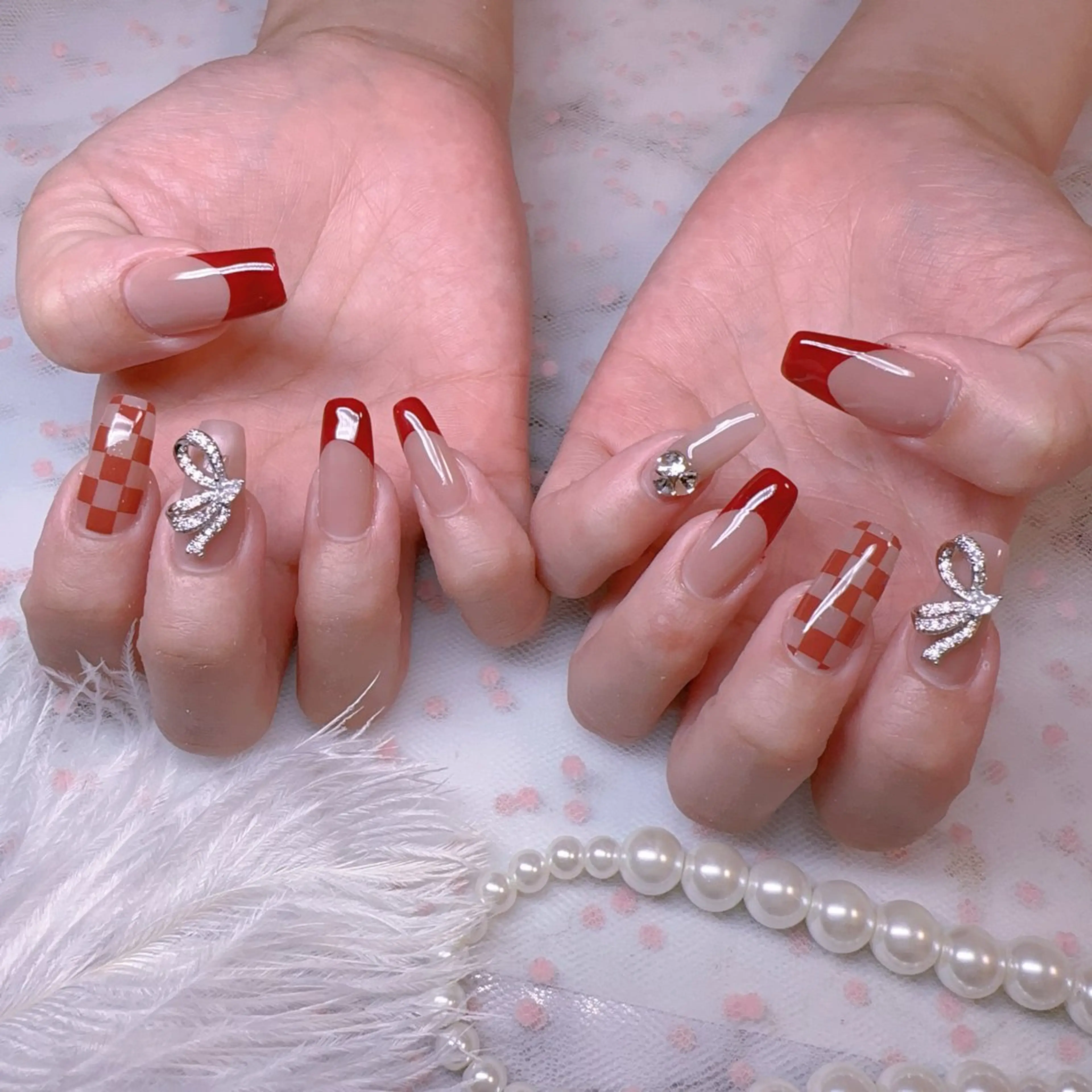 ネイル オーロラネイル フットネイル 韓国ネイル ラメ(グリッター) ラメグラデーション ハンドネイル Belle nail salon 新小岩のネイルデザイン