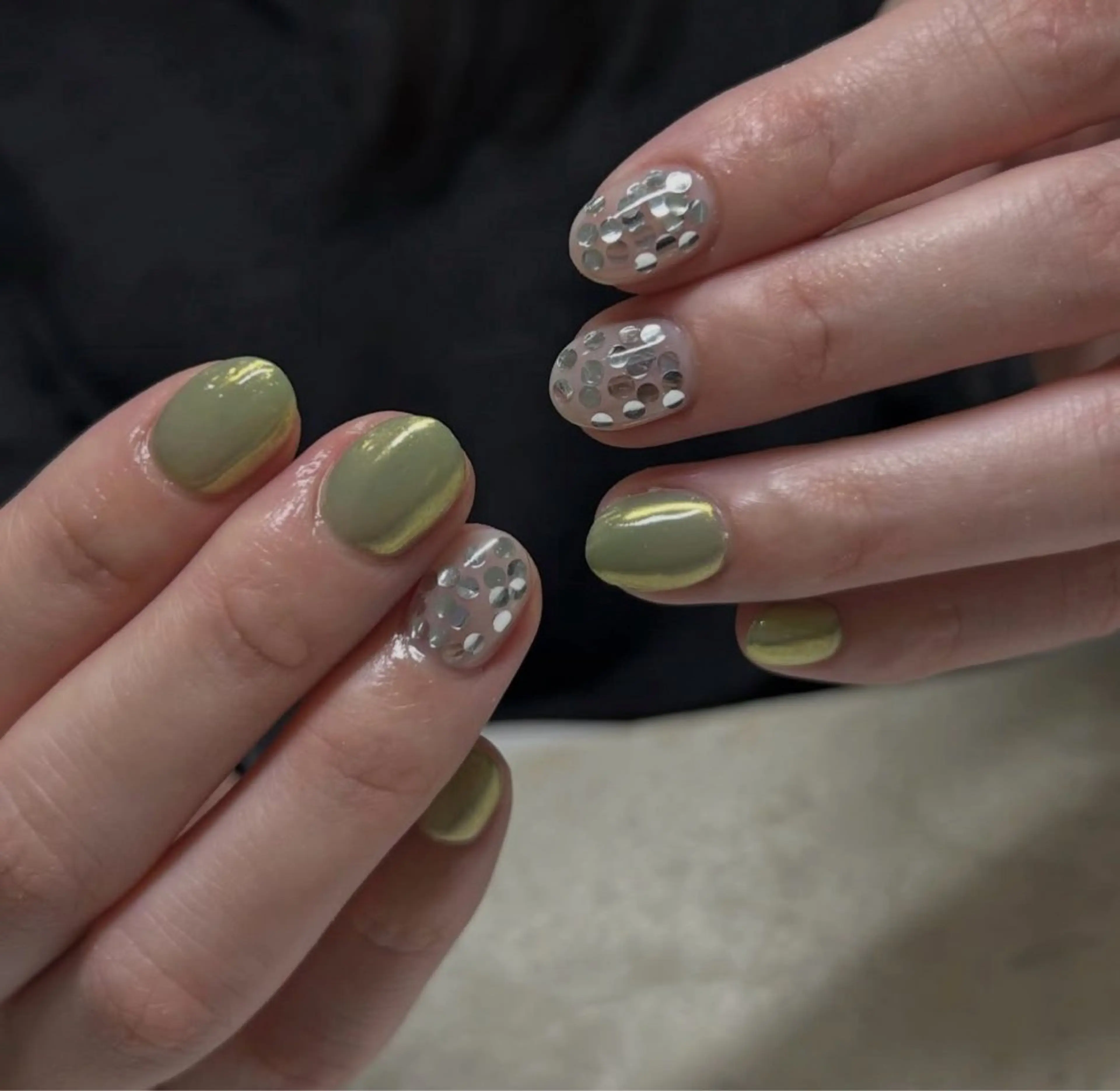 ネイル 持ち込み Allure 小山店 結咲(ゆいさ)のネイルデザイン