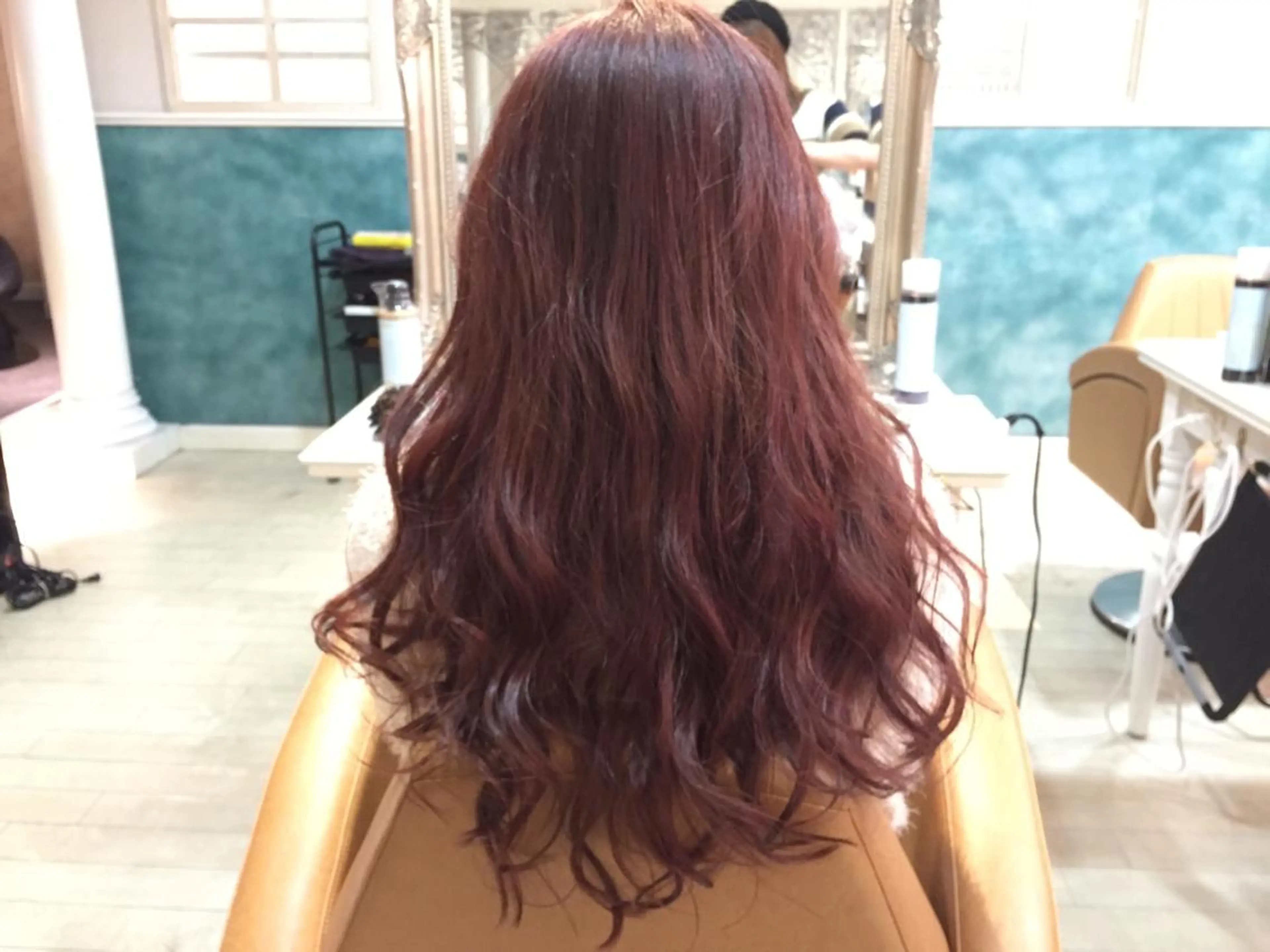 ロング カラー パーマ ヘアアレンジ メンズ キッズ ネイル マツエク・マツパ 韓国ヘア♡おくれ毛♡ ボブ♡sayakaのヘアスタイル