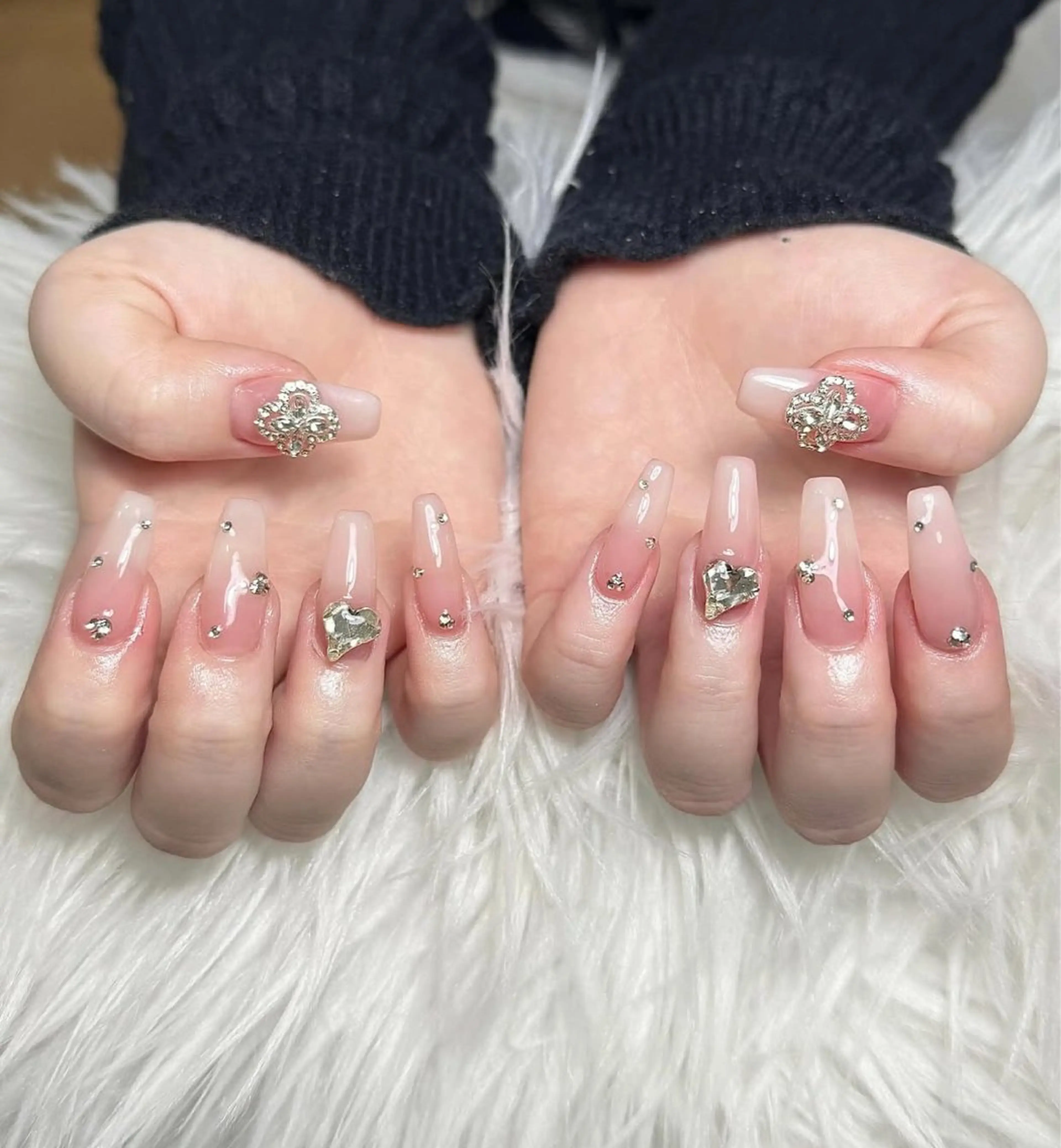 ネイル アートネイル ジェルネイル マグネットネイル ニュアンスネイル シンプルネイル ハンドネイル Ryunail所属・Ryu Nail NekoChanのネイルデザイン