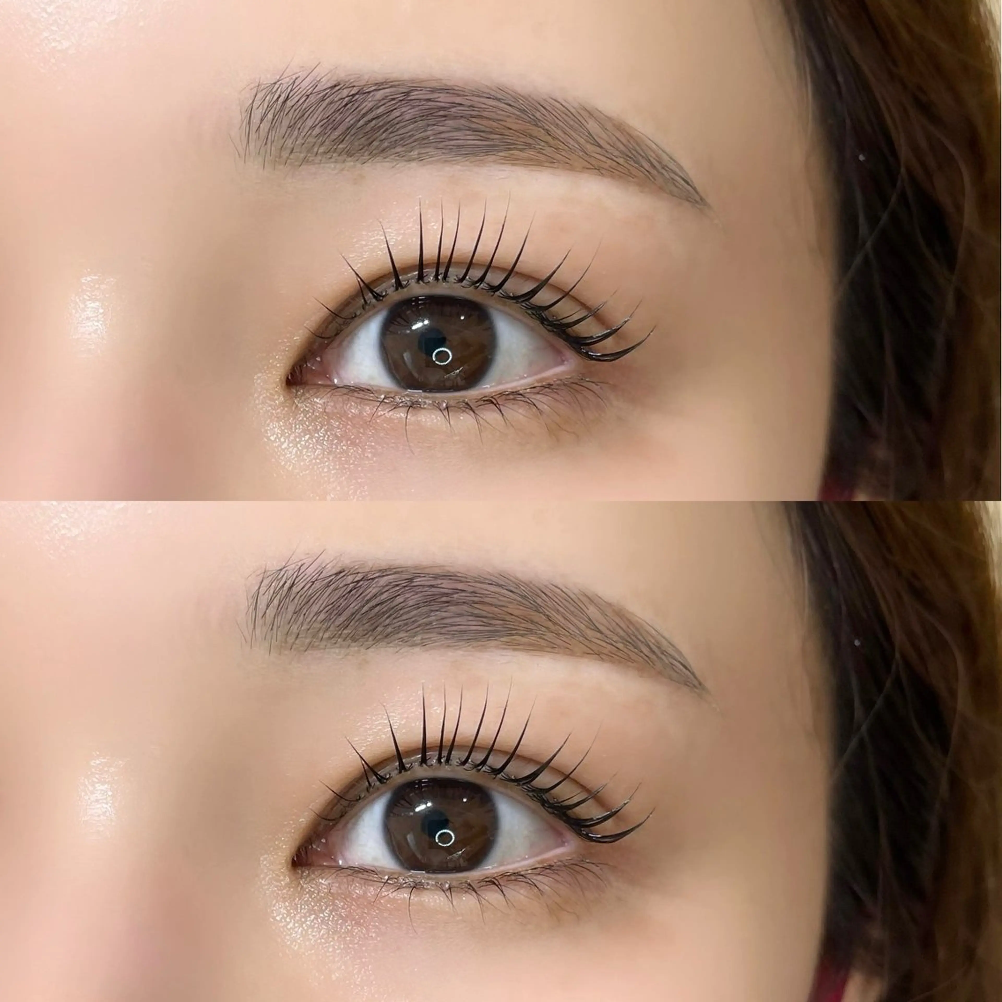 マツエク・マツパ 一重×まつ毛パーマ アリストウキョウ 片岡のマツエク・マツパデザイン