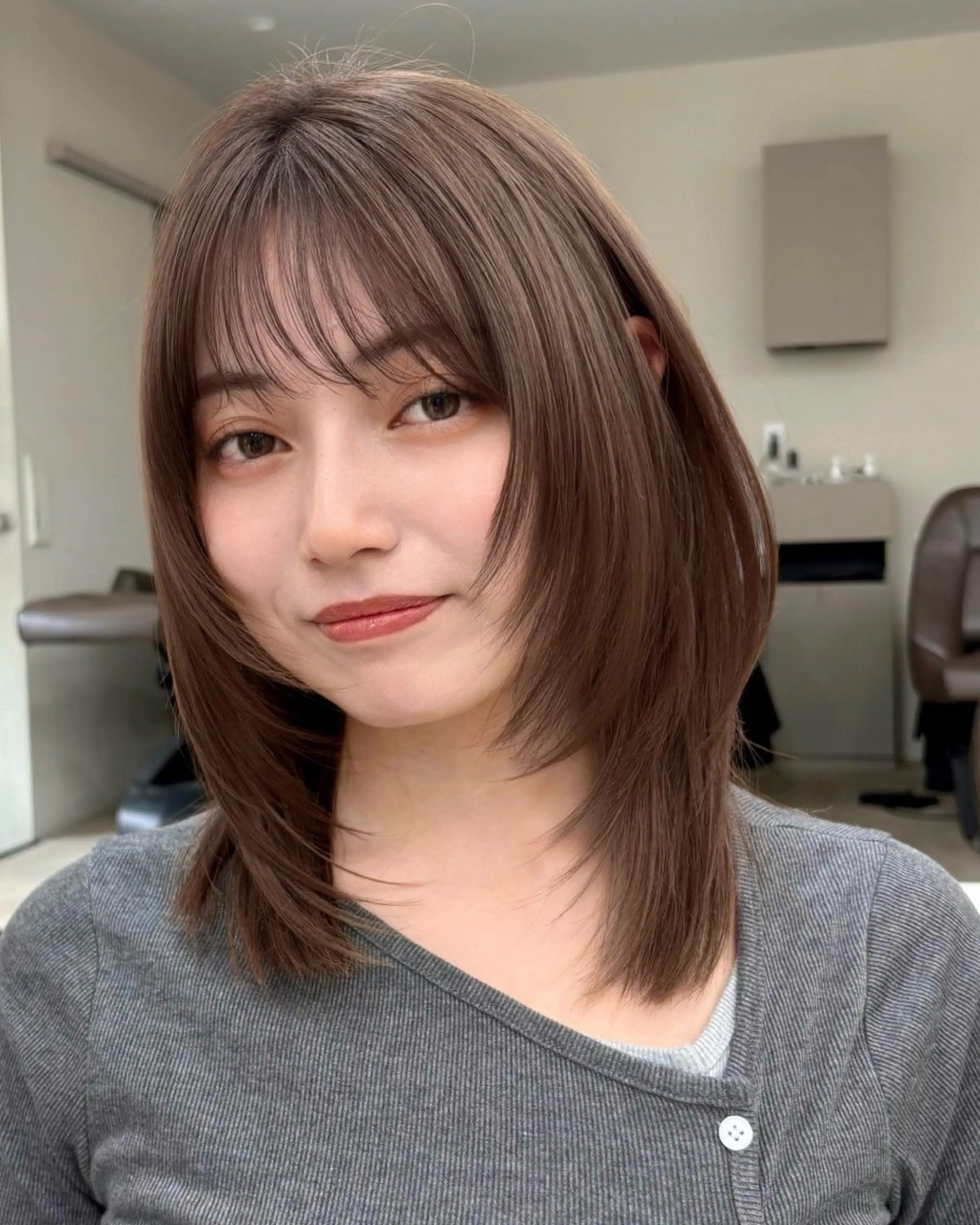 カラー ヘアカラー 後藤 愛美/レイヤーカットのヘアスタイル