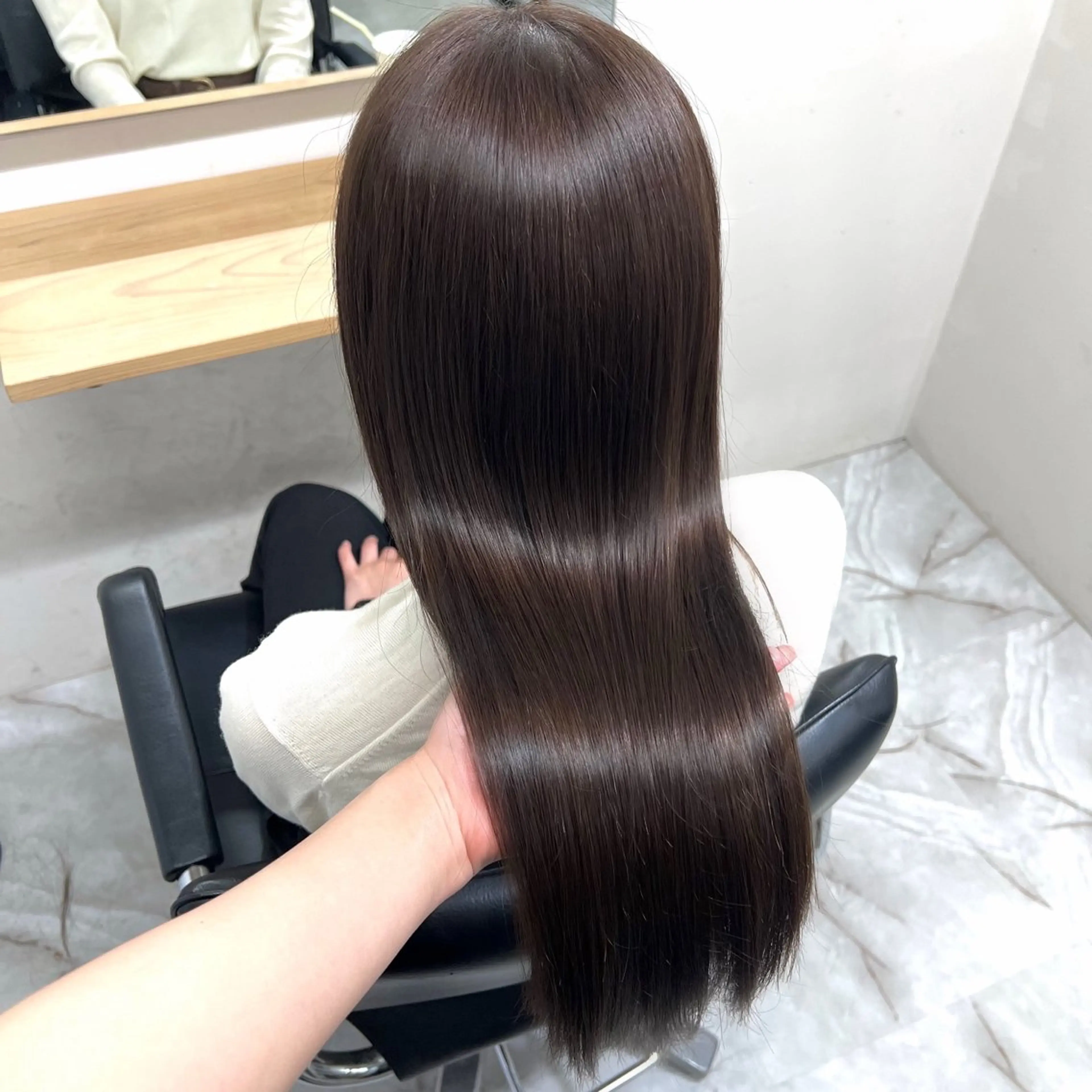 カット＋ダメージレス縮毛矯正の写真