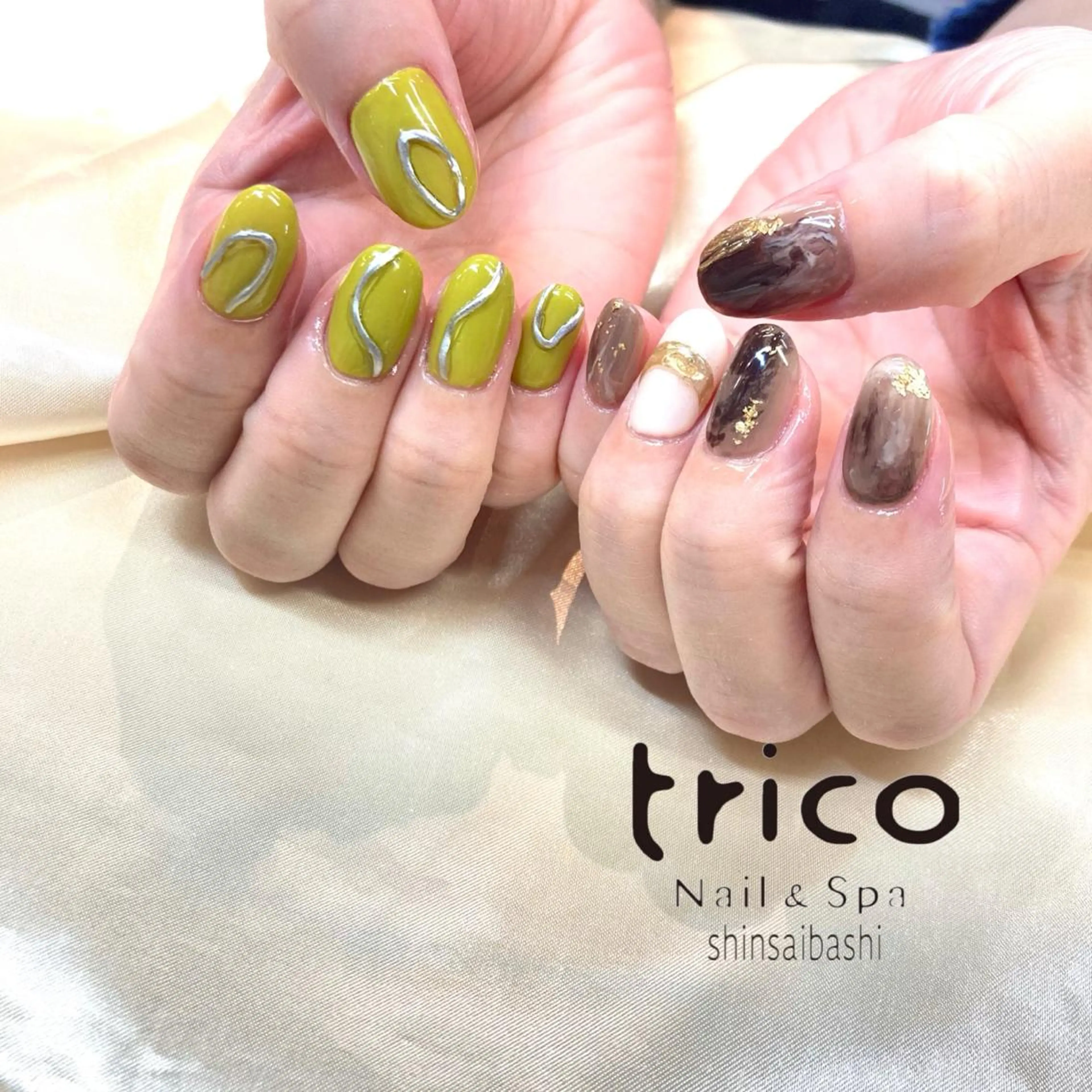 ネイル ハンドネイル 竹本 恵美のネイルデザイン