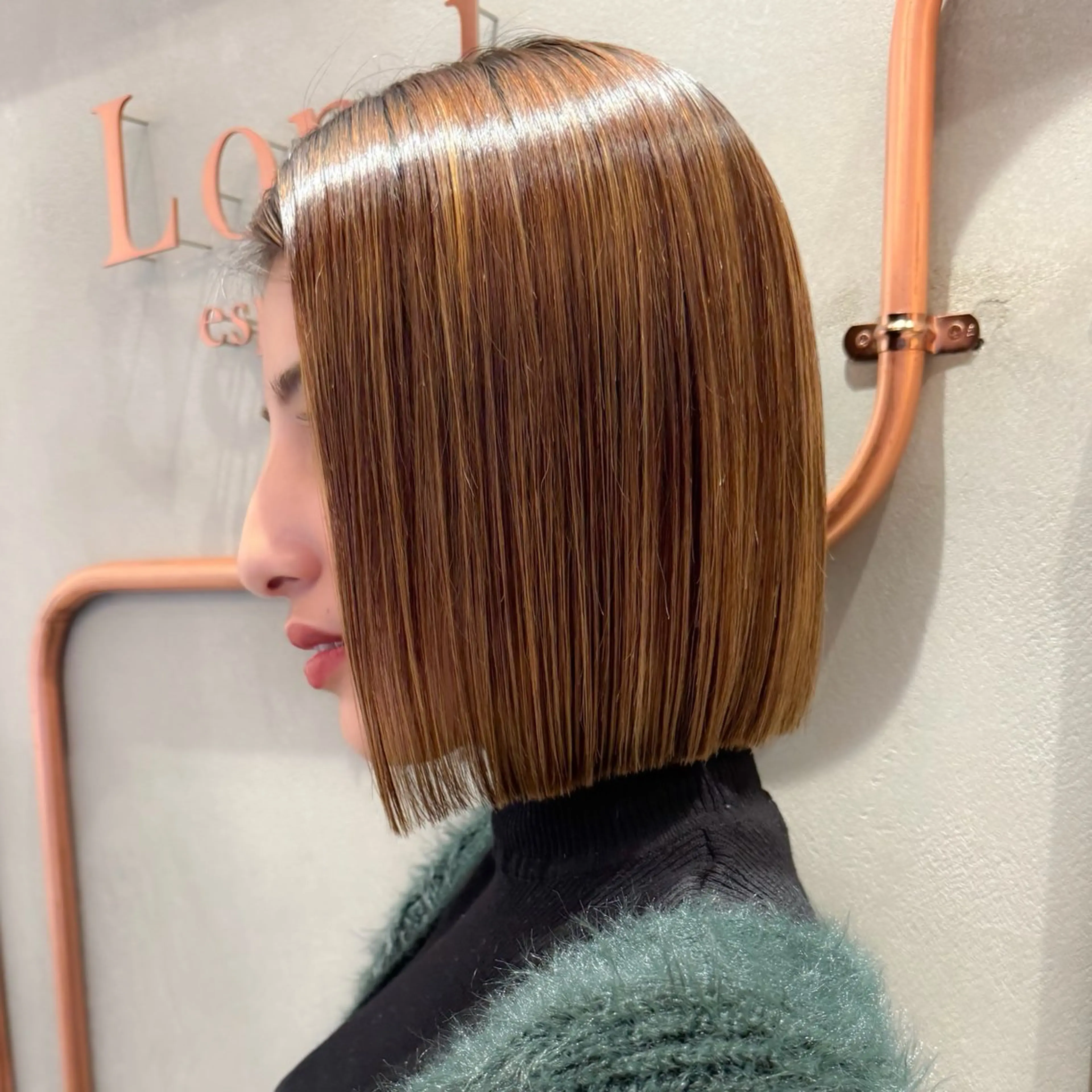 ショート カット 縮毛矯正 トリートメント 🌹ボブ/髪質改善 韓国ヘア🌹澤口龍成のヘアスタイル