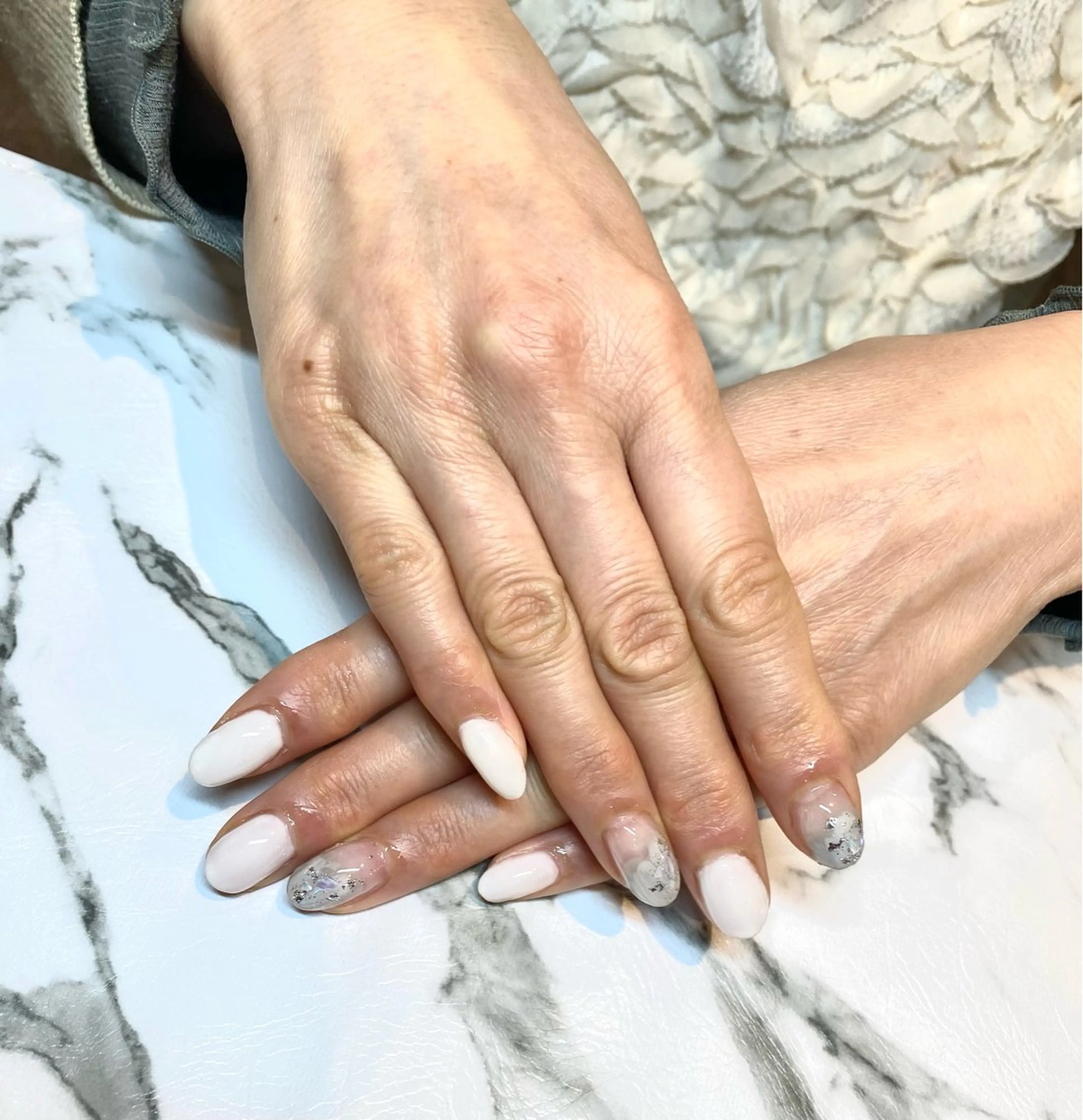 ネイル ニュアンスネイル ハンドネイル M. Junkoのネイルデザイン