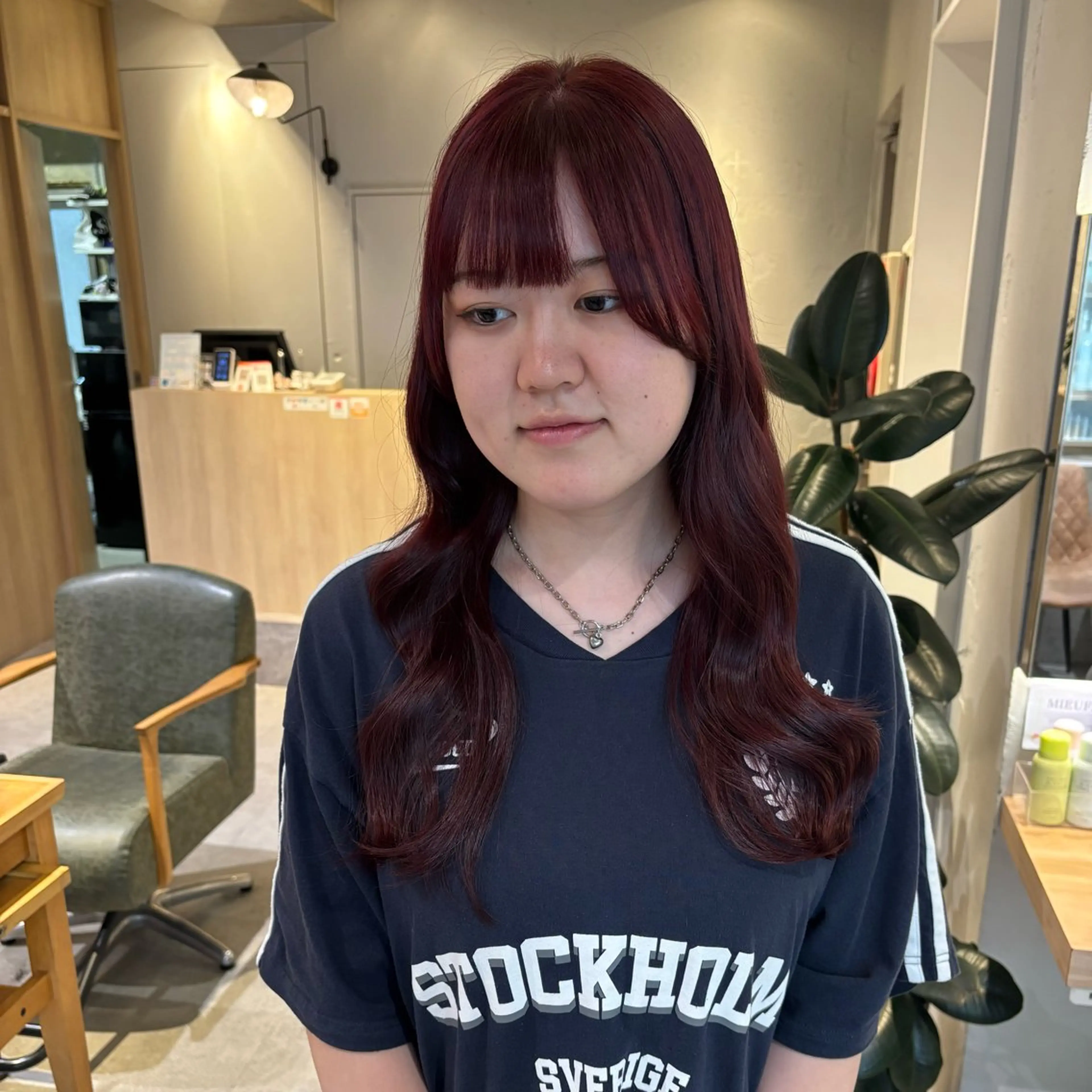 ロング カラー ヘアカラー りあの🎀 /暖色カラー🍒のヘアスタイル