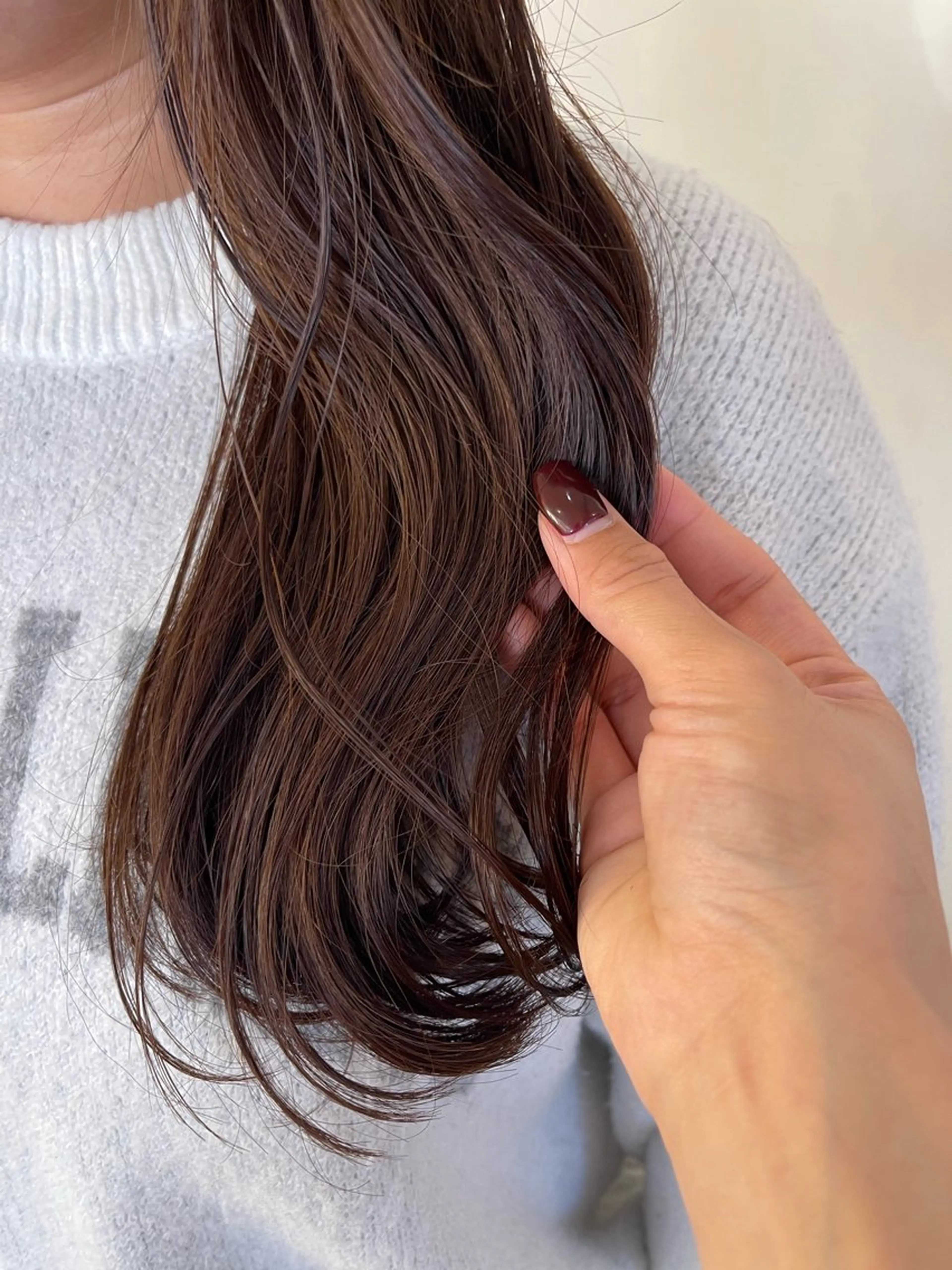 【🍠minimo限定🍠】ブリーチ無しワンカラー+トリートメントの写真