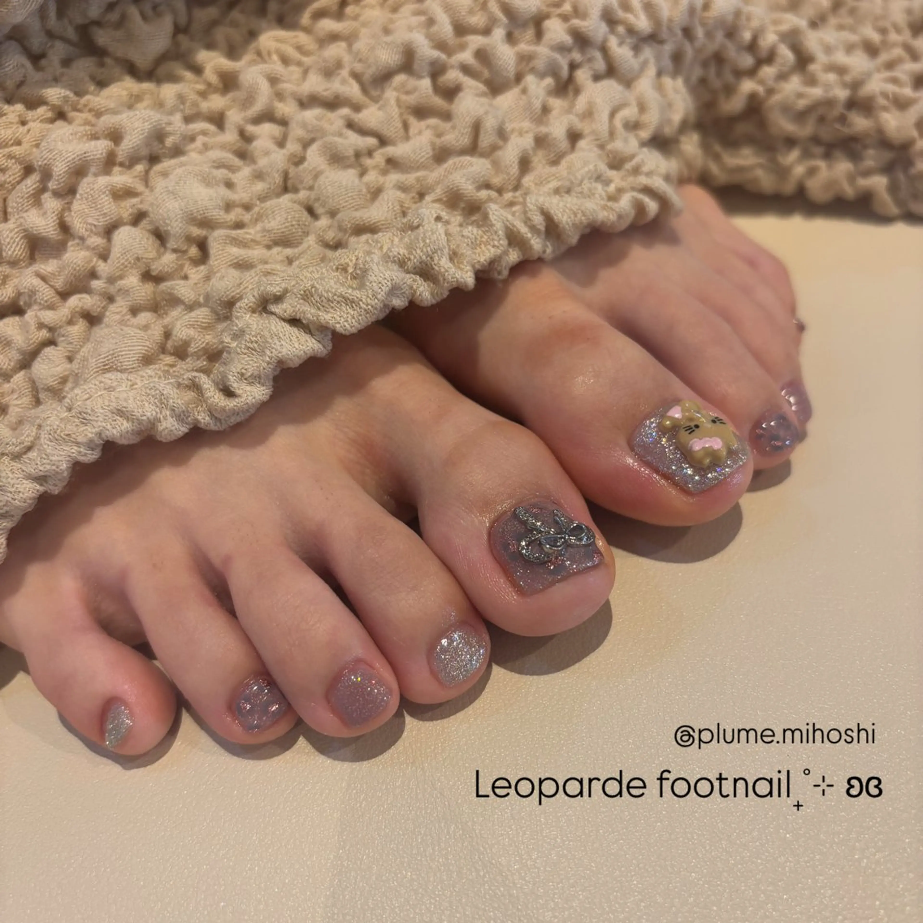 フットネイル🪽ワンカラーorグラデーション/自店オフケア込み/パーツアート別途の写真