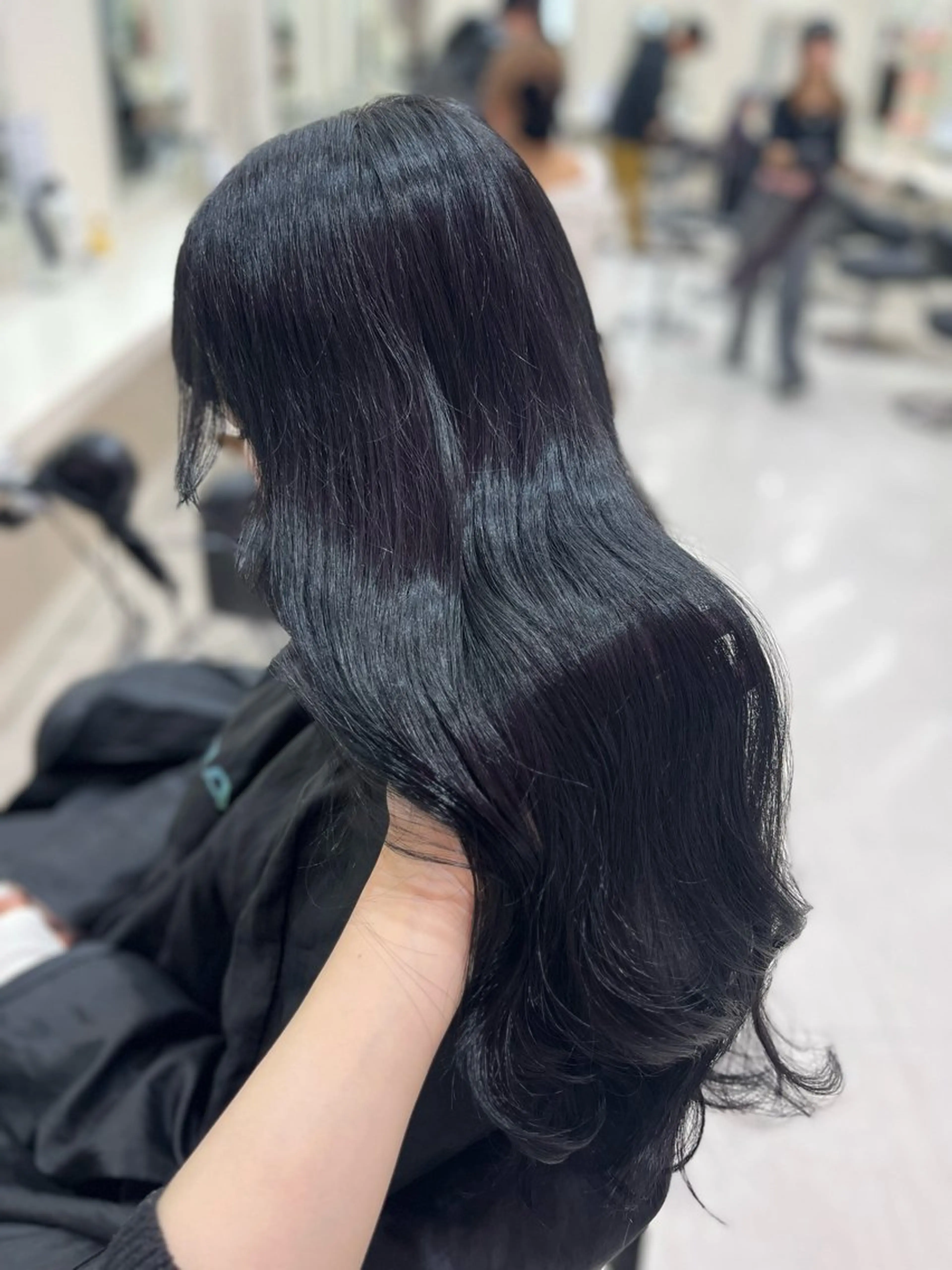 カラー ヘアカラー トリートメント ベージュ・ラベンダー カラー🎀りりのヘアスタイル