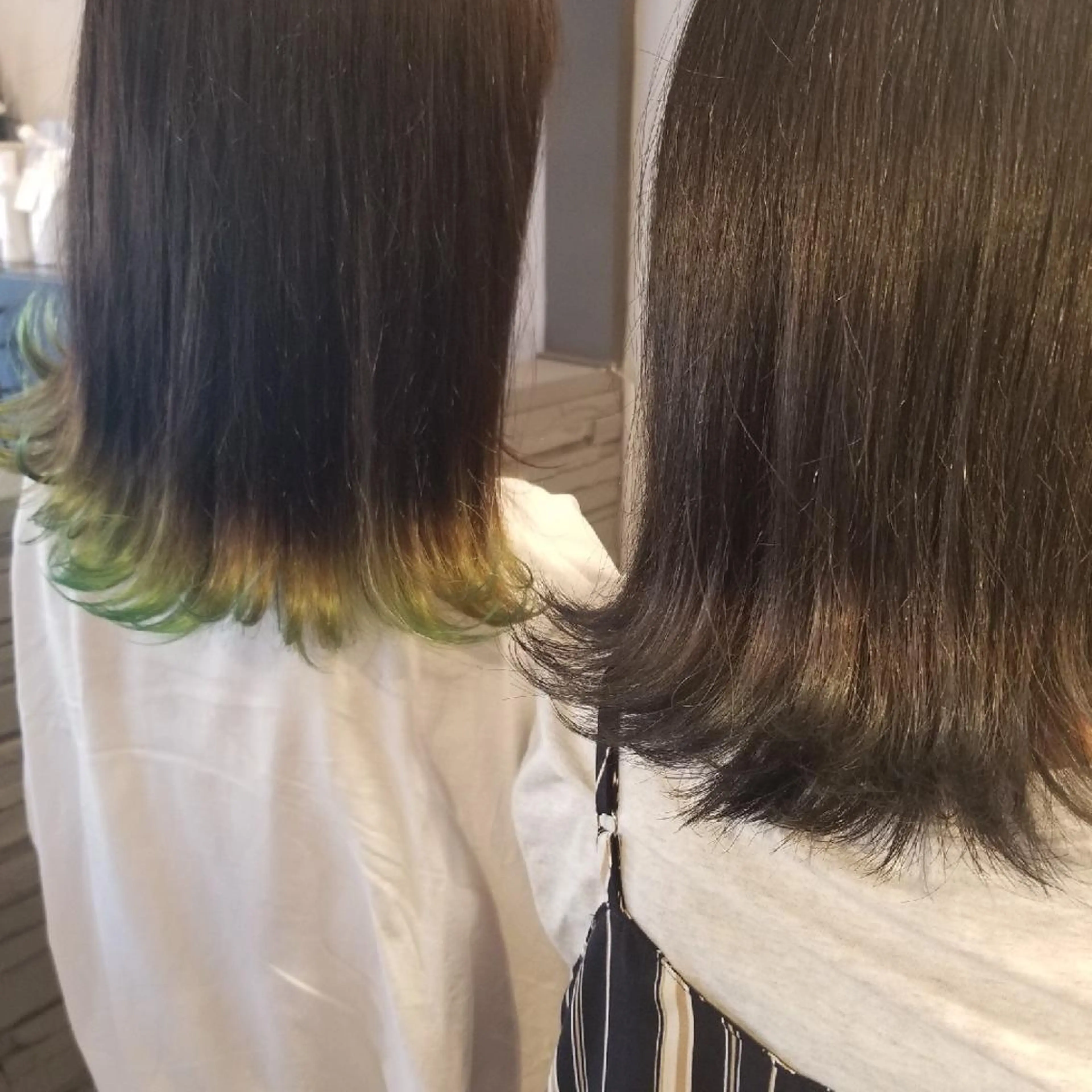 カラー ヘアアレンジ ネイビーカラー ヘアカラー Hair&Spa Fleur CHERE所属・HISANAGA YUKAのヘアスタイル