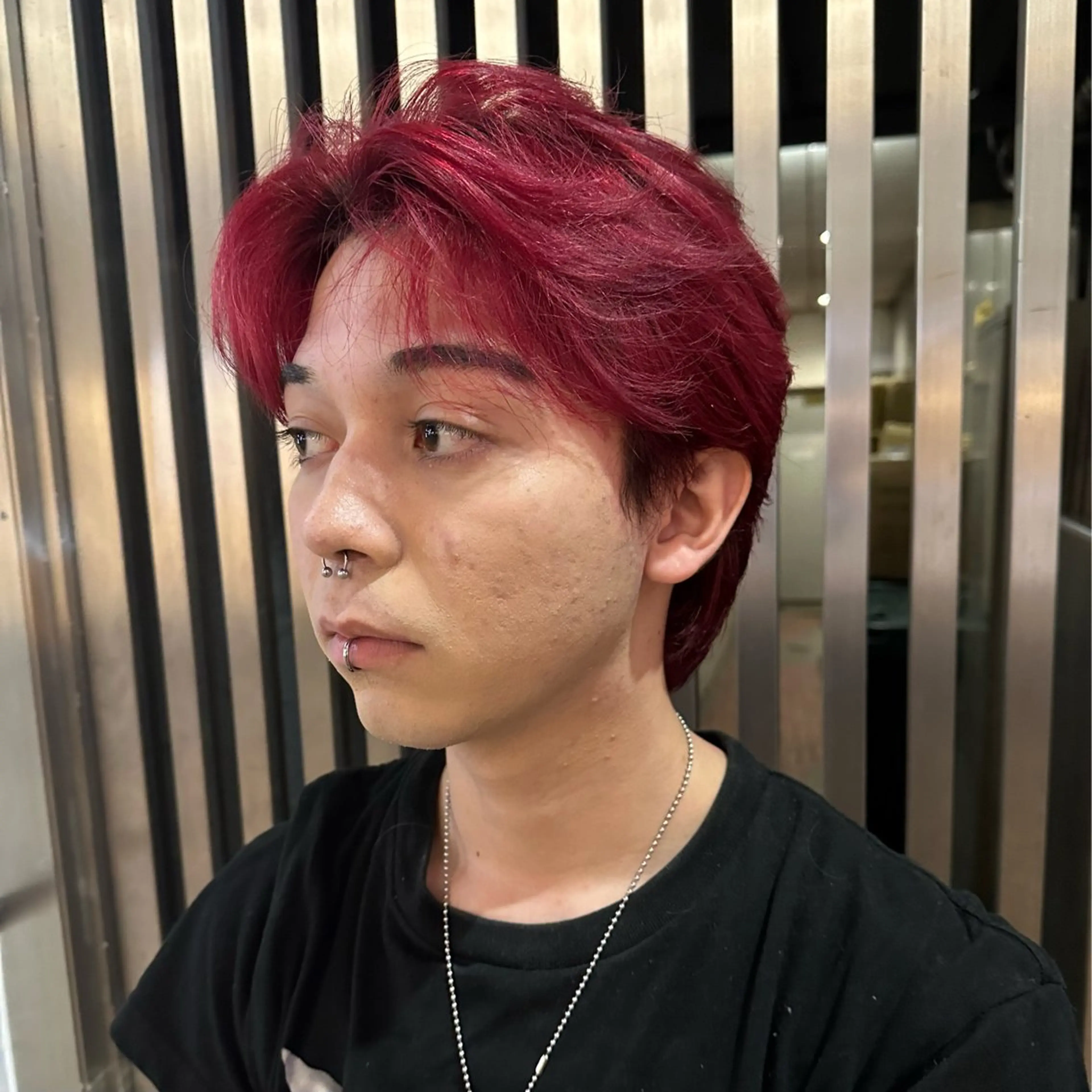 カラー メンズ カット ヘアカラー ハイトーン/パーマ/ メンズ / 櫻本🌐のヘアスタイル