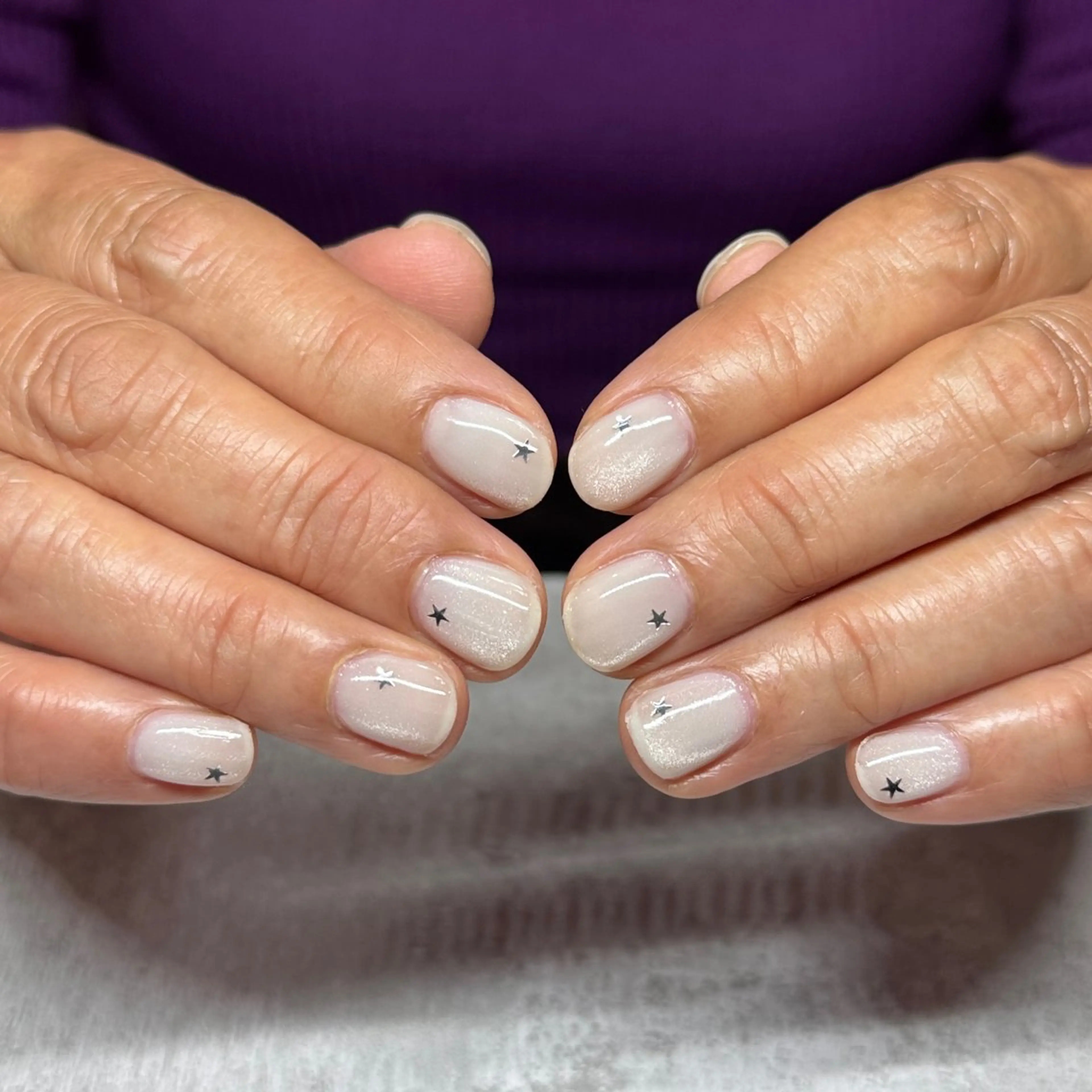 ネイル ホワイト ハンドネイル ハンドケア 中目黒 Suzukiのネイルデザイン