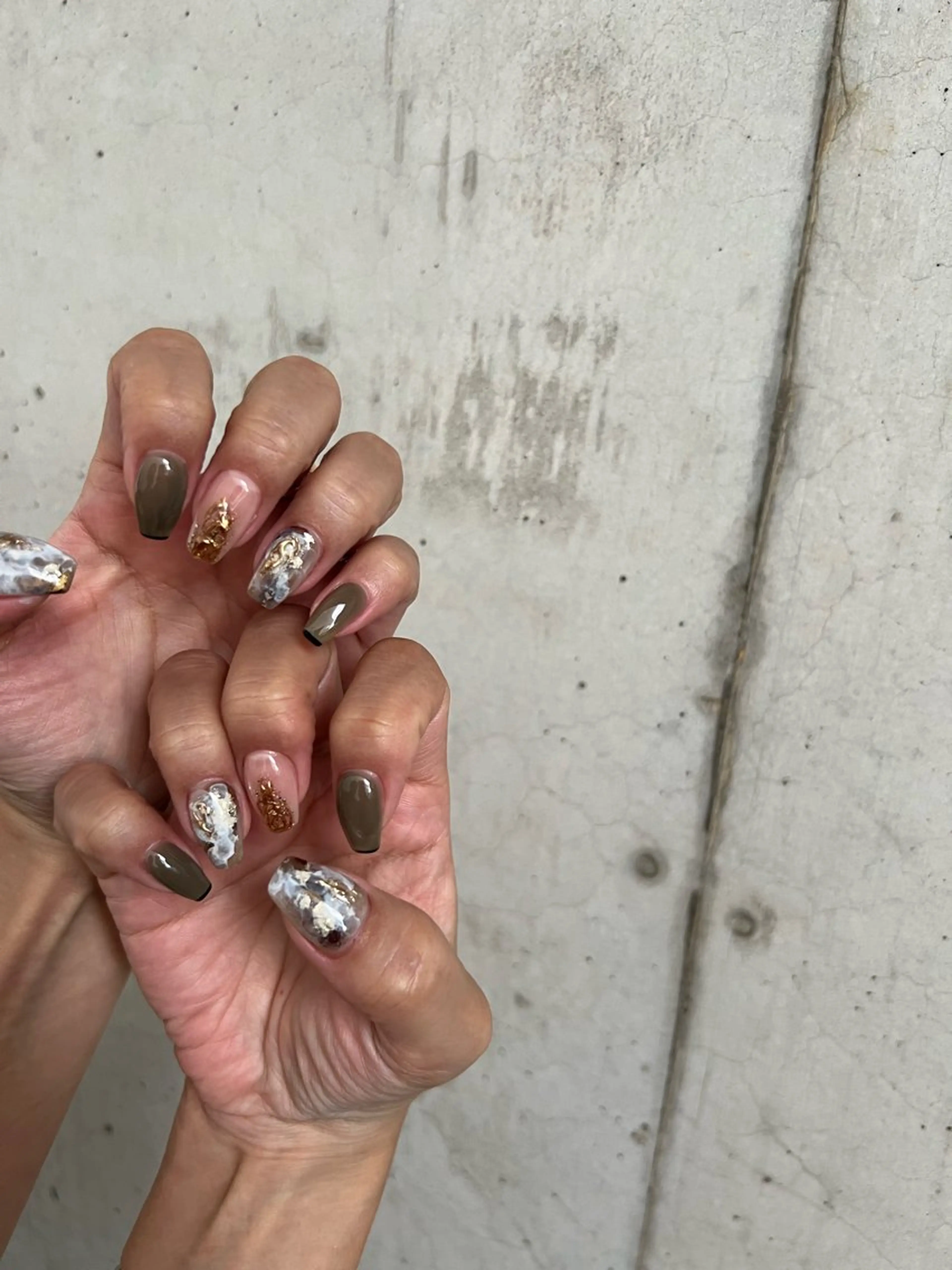 ネイル 持ち込み ニュアンスネイル Charme. NOBUKOのネイルデザイン