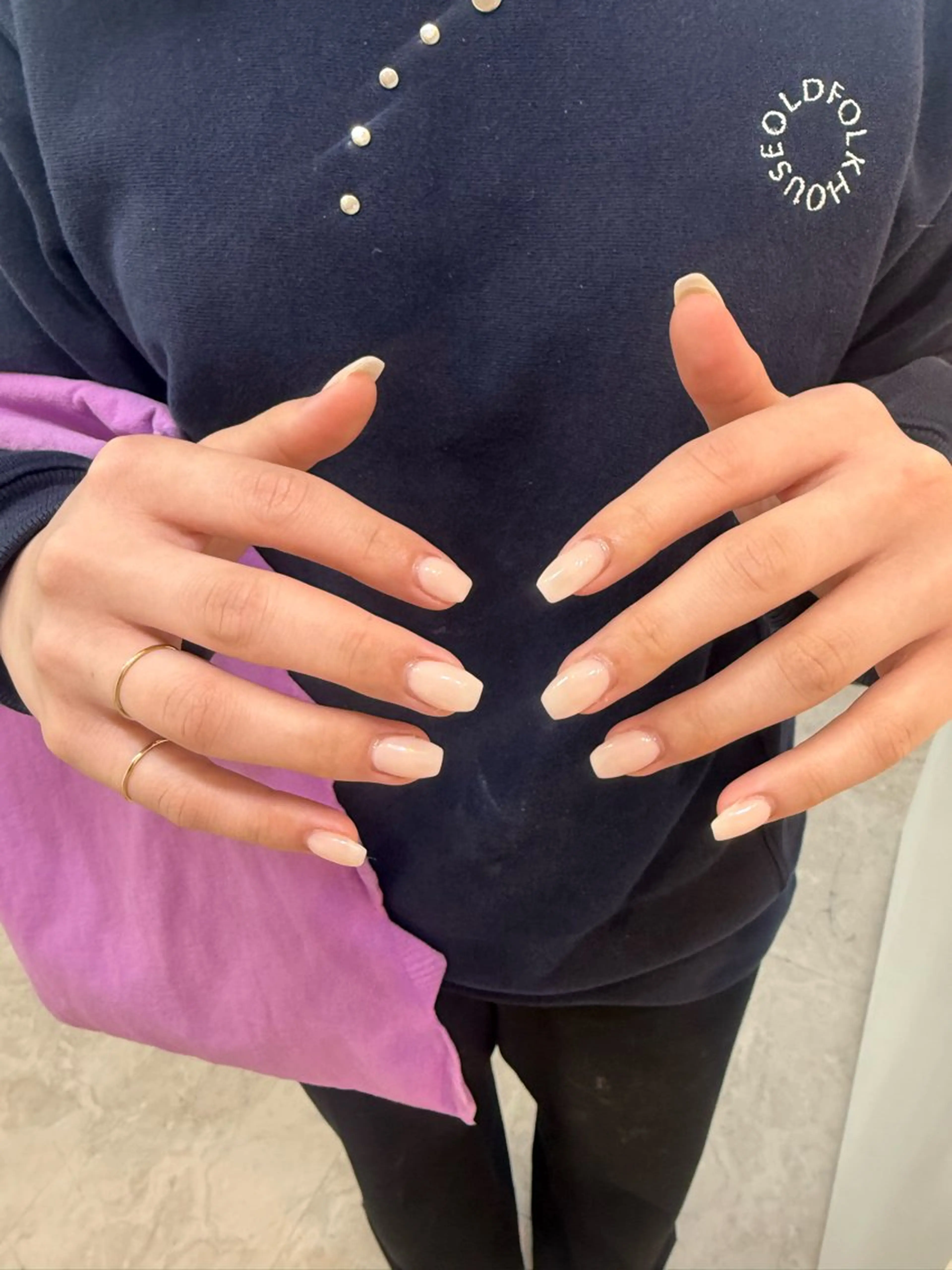 ネイル ワンカラーネイル ハンドネイル 佐藤 沙佑里のネイルデザイン